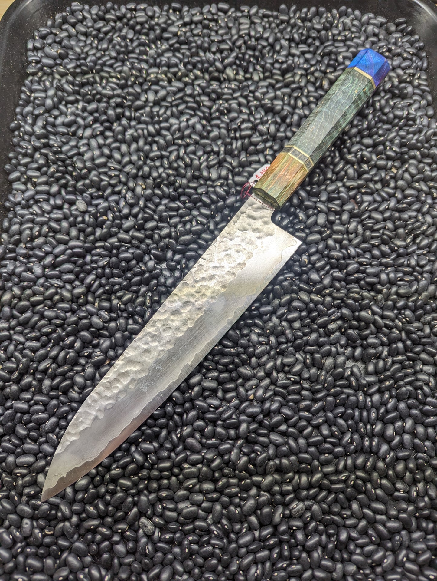 220mm Gyuto - Dyed Maple