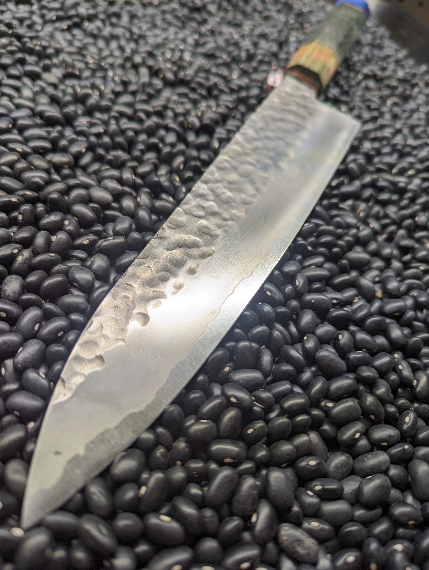 220mm Gyuto - Dyed Maple