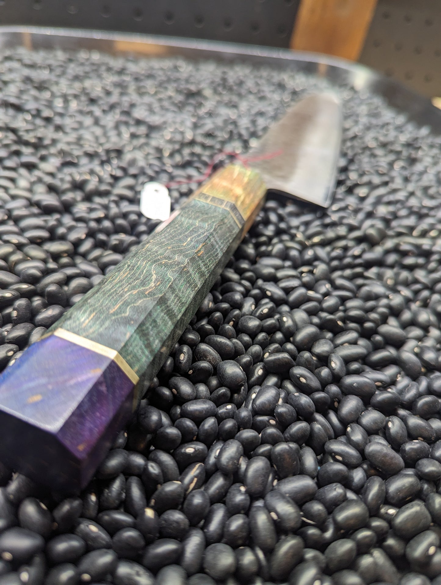 220mm Gyuto - Dyed Maple