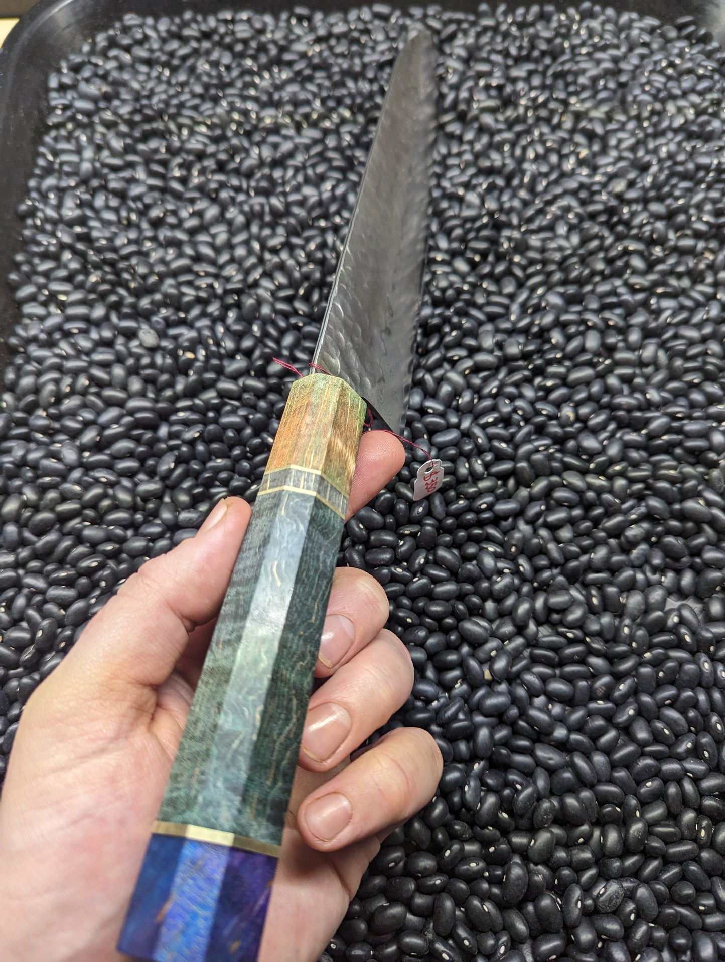 220mm Gyuto - Dyed Maple