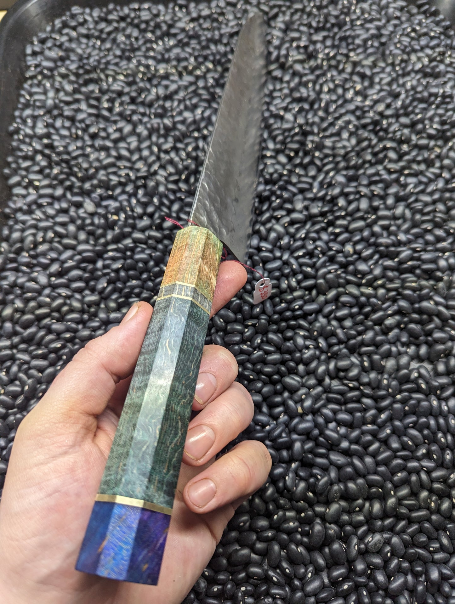 220mm Gyuto - Dyed Maple