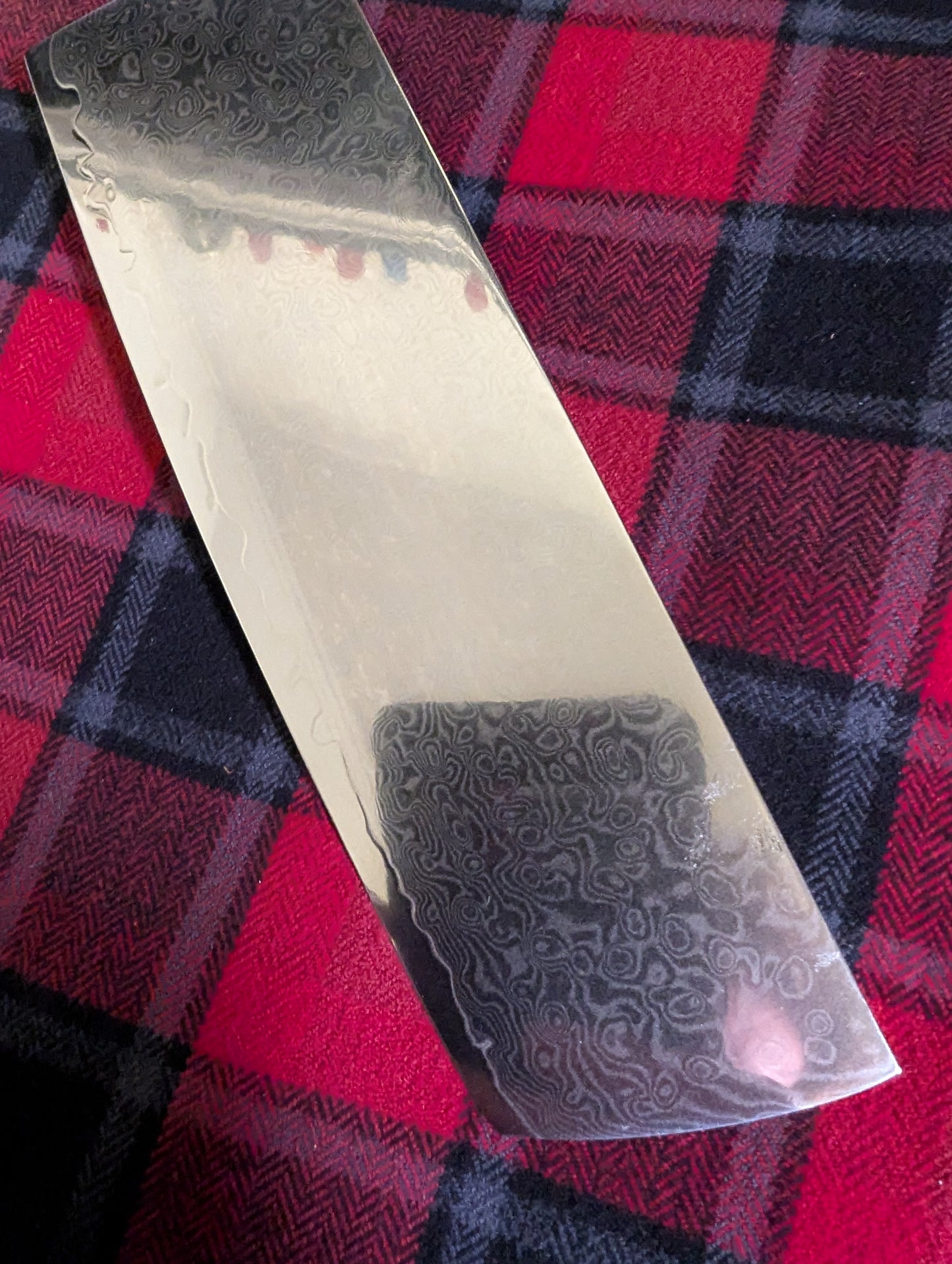 170mm Damascus San Mai Nakiri