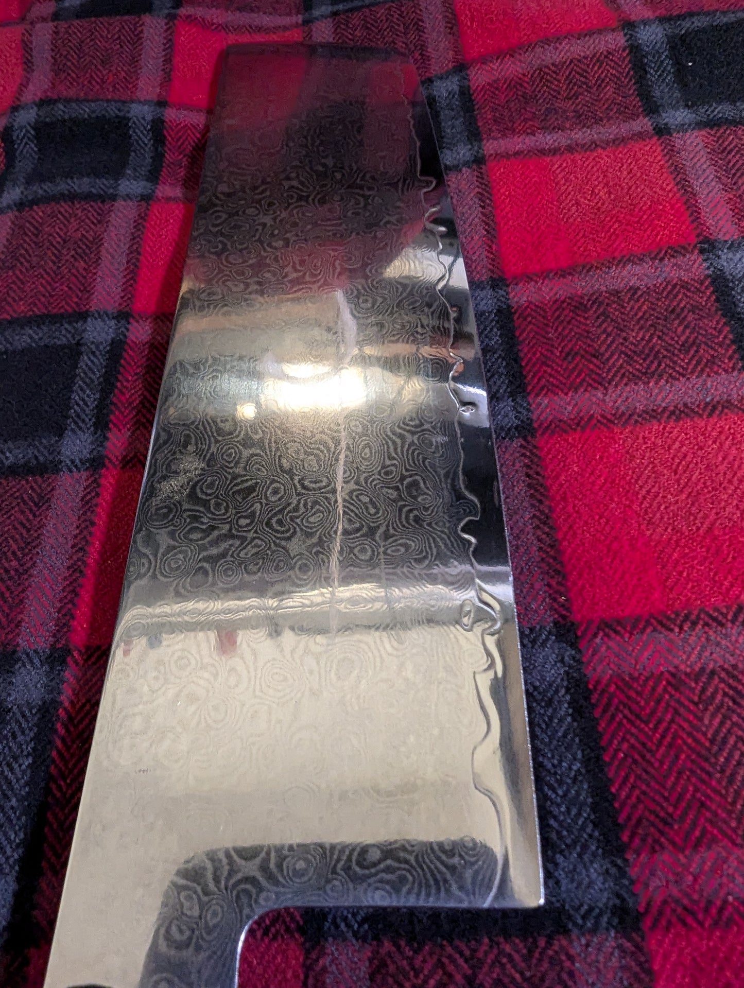 170mm Damascus San Mai Nakiri