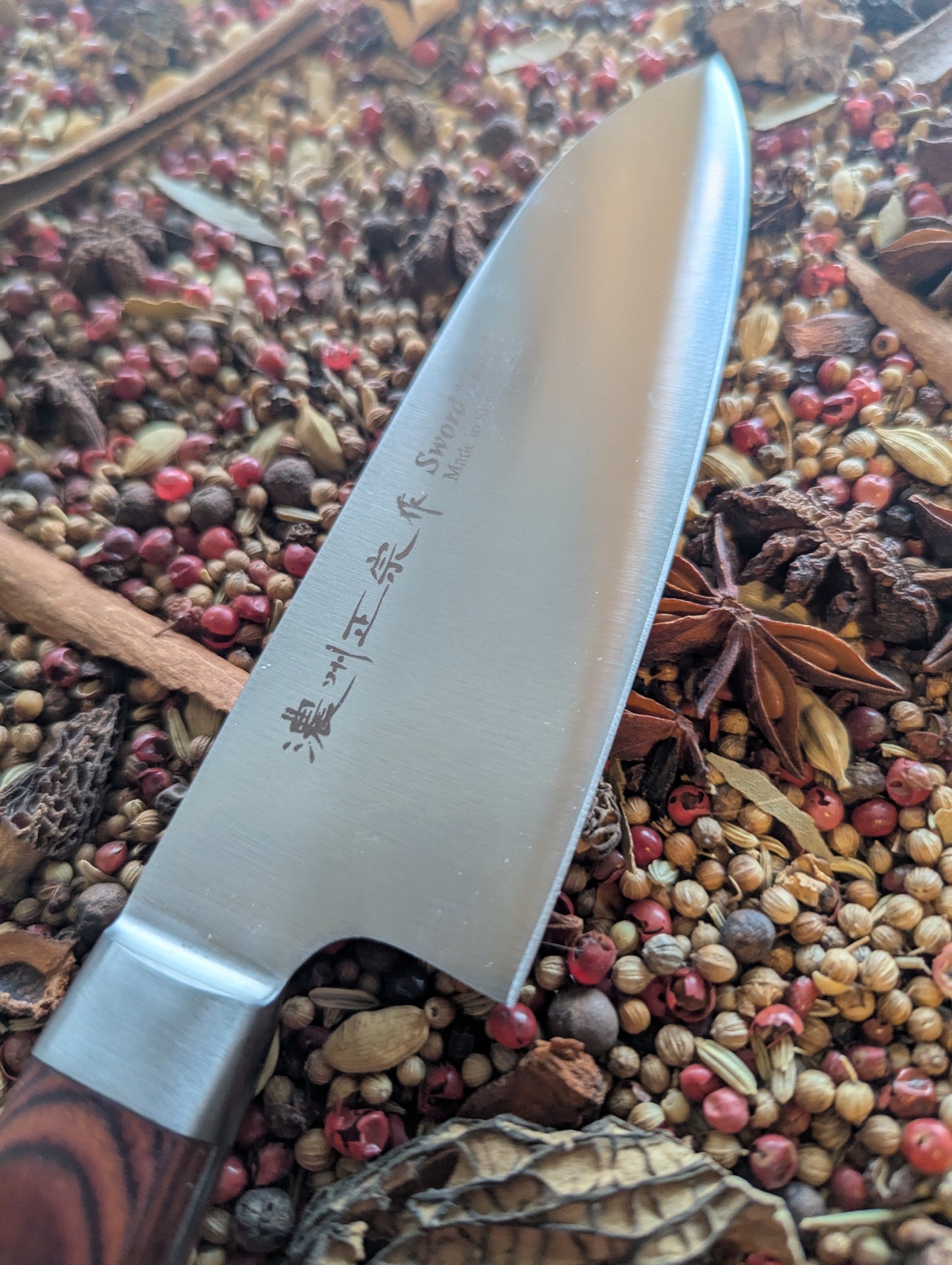 150mm Rosewood Santoku