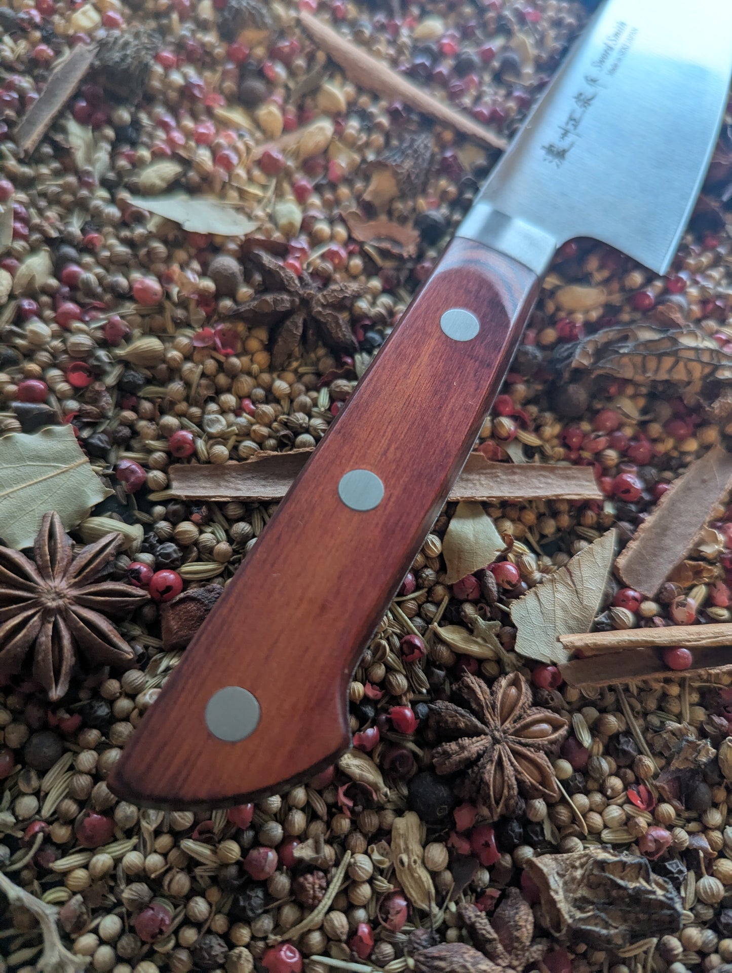 150mm Rosewood Santoku