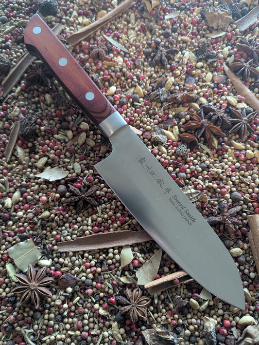 150mm Rosewood Santoku