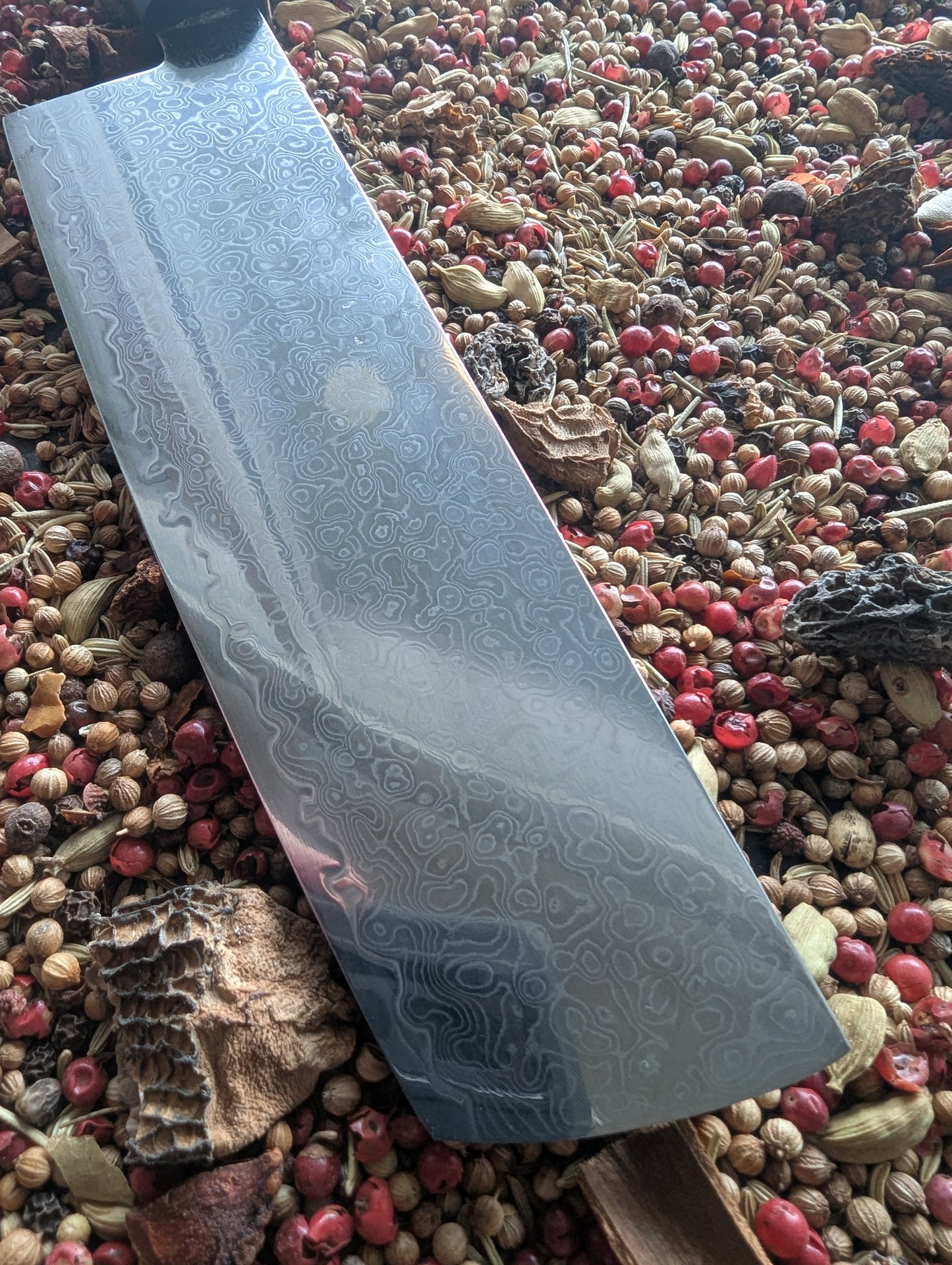 175mm Damascus Nakiri