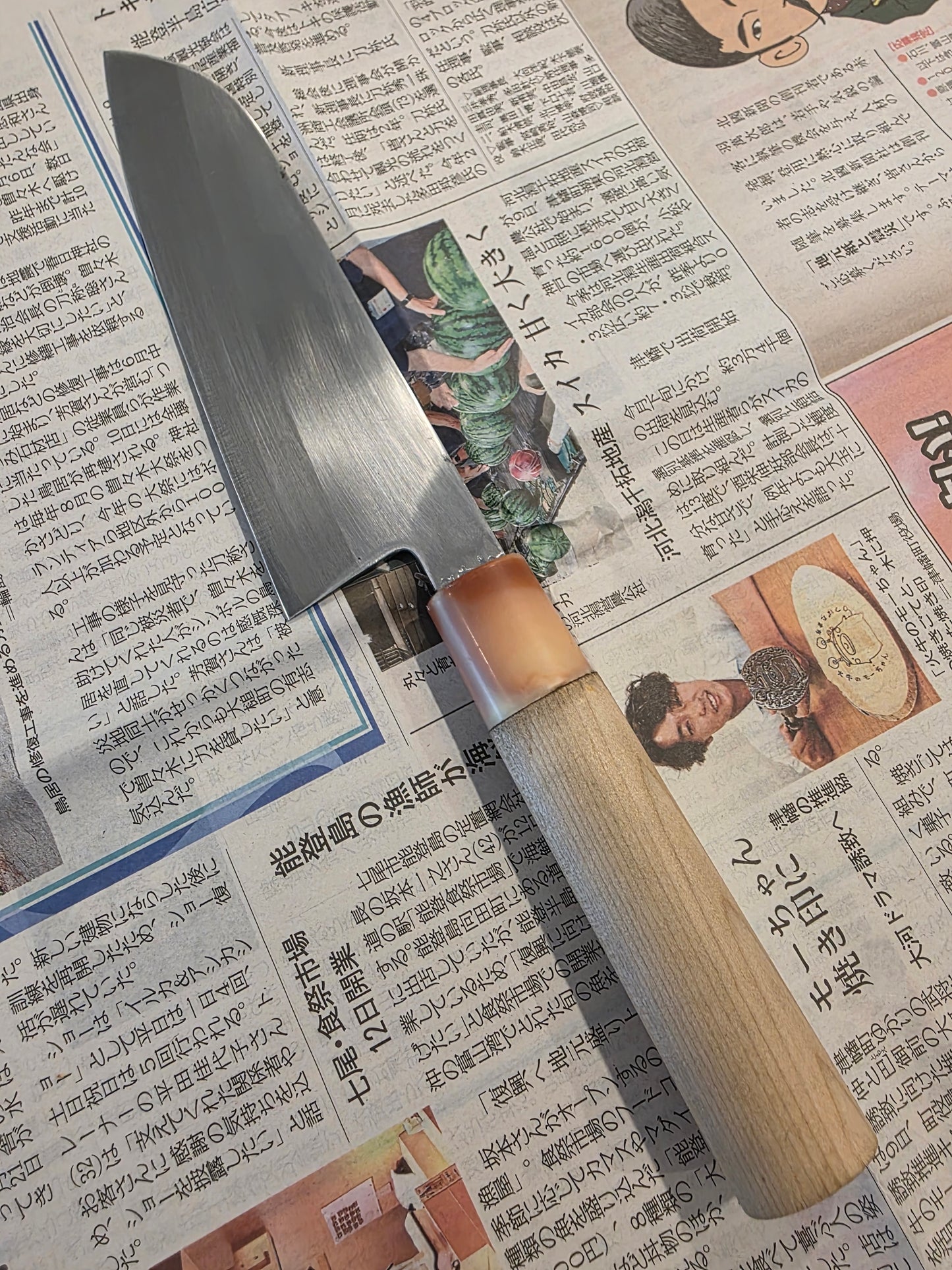 170mm Santoku – High Carbon Steel