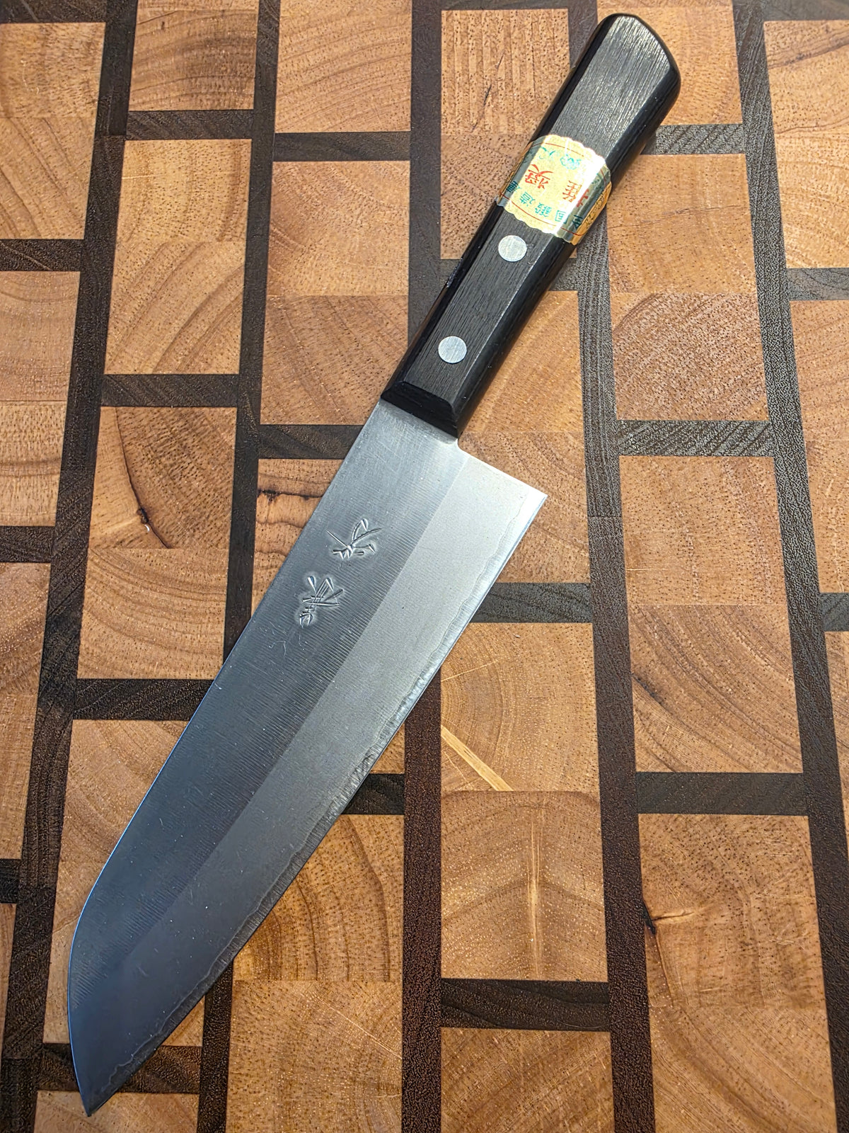 170mm san mai santoku