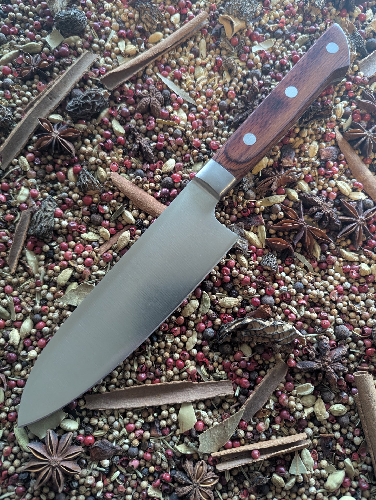 150mm Rosewood Santoku