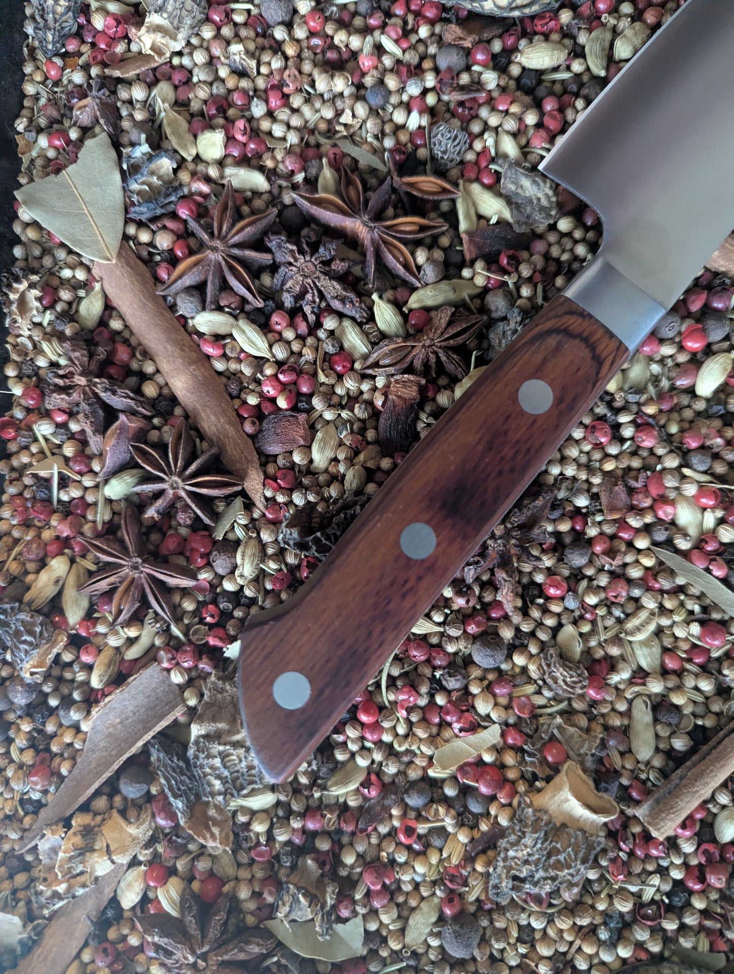 150mm Rosewood Santoku