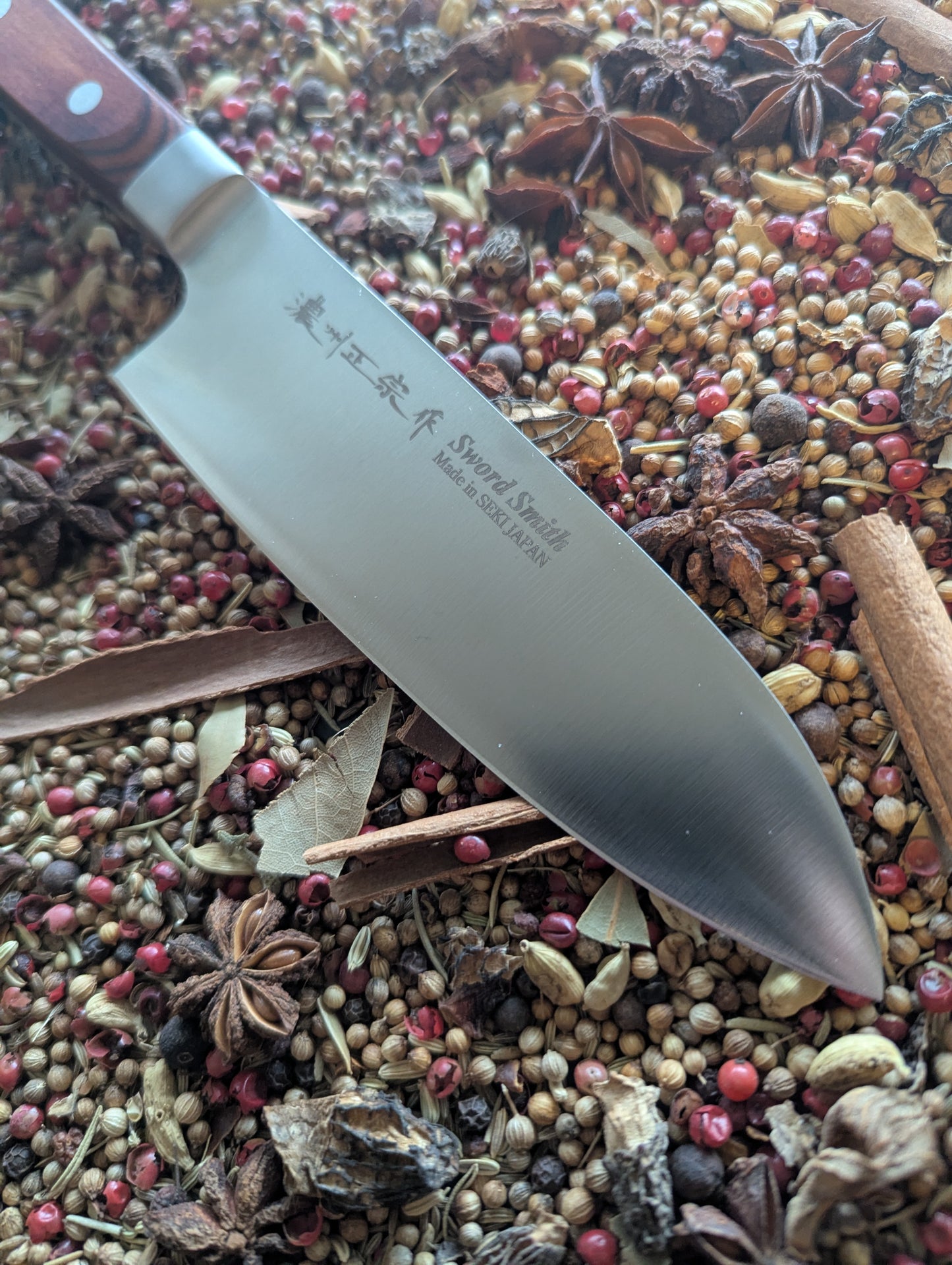 150mm Rosewood Santoku