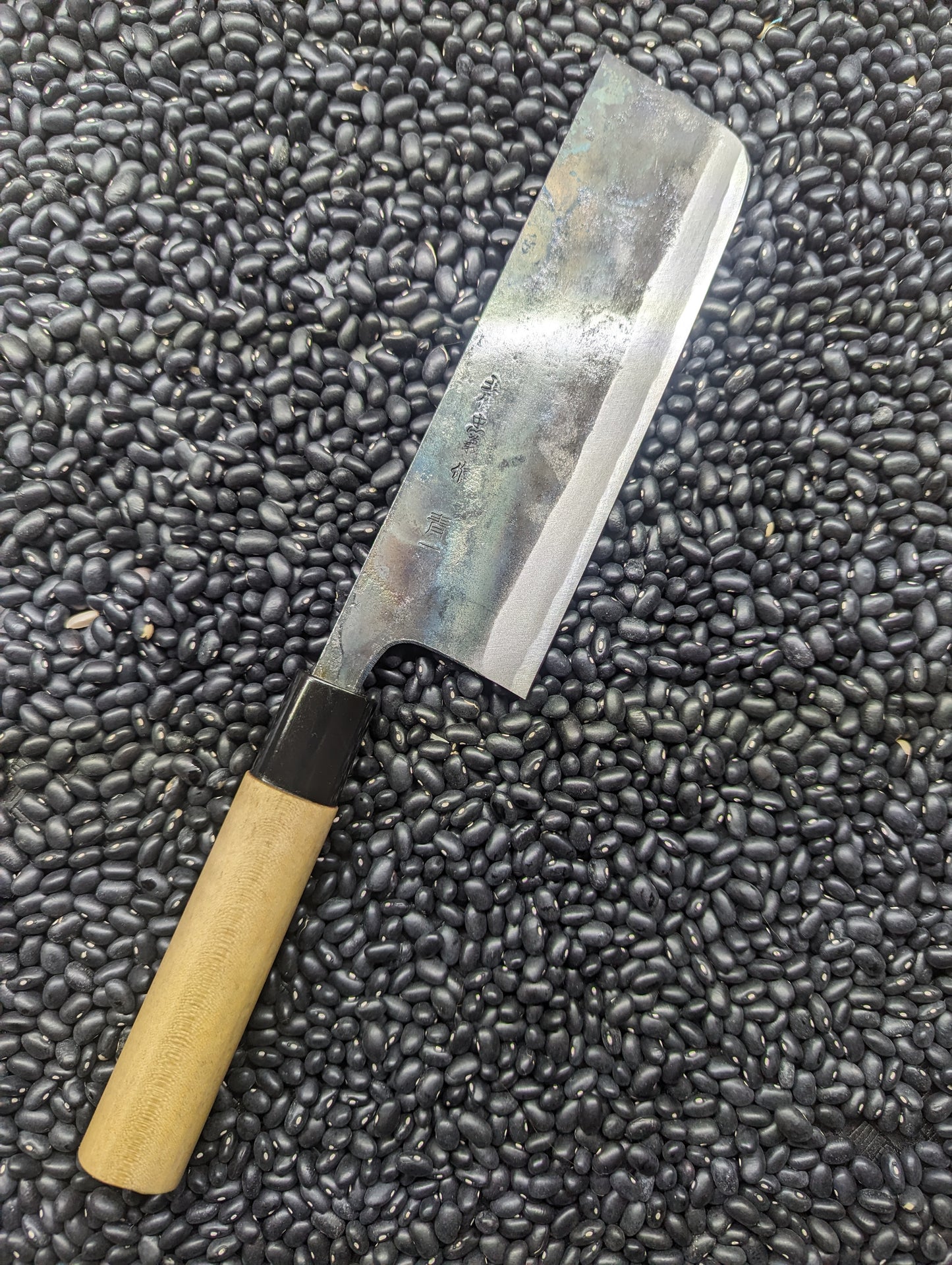 190mm Shirogami Nakiri Okanagan Knife Merchant