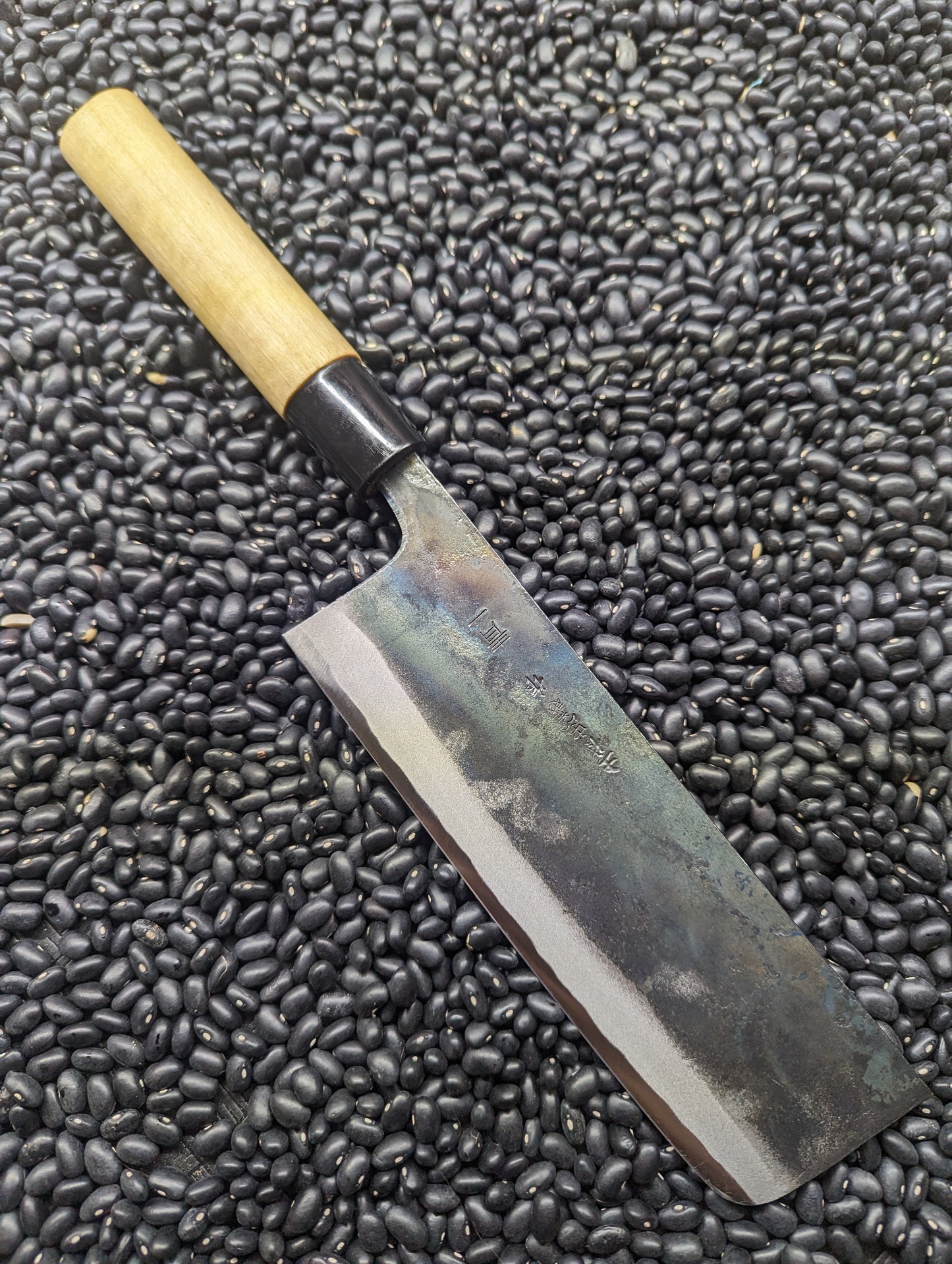 190mm Shirogami Nakiri Okanagan Knife Merchant