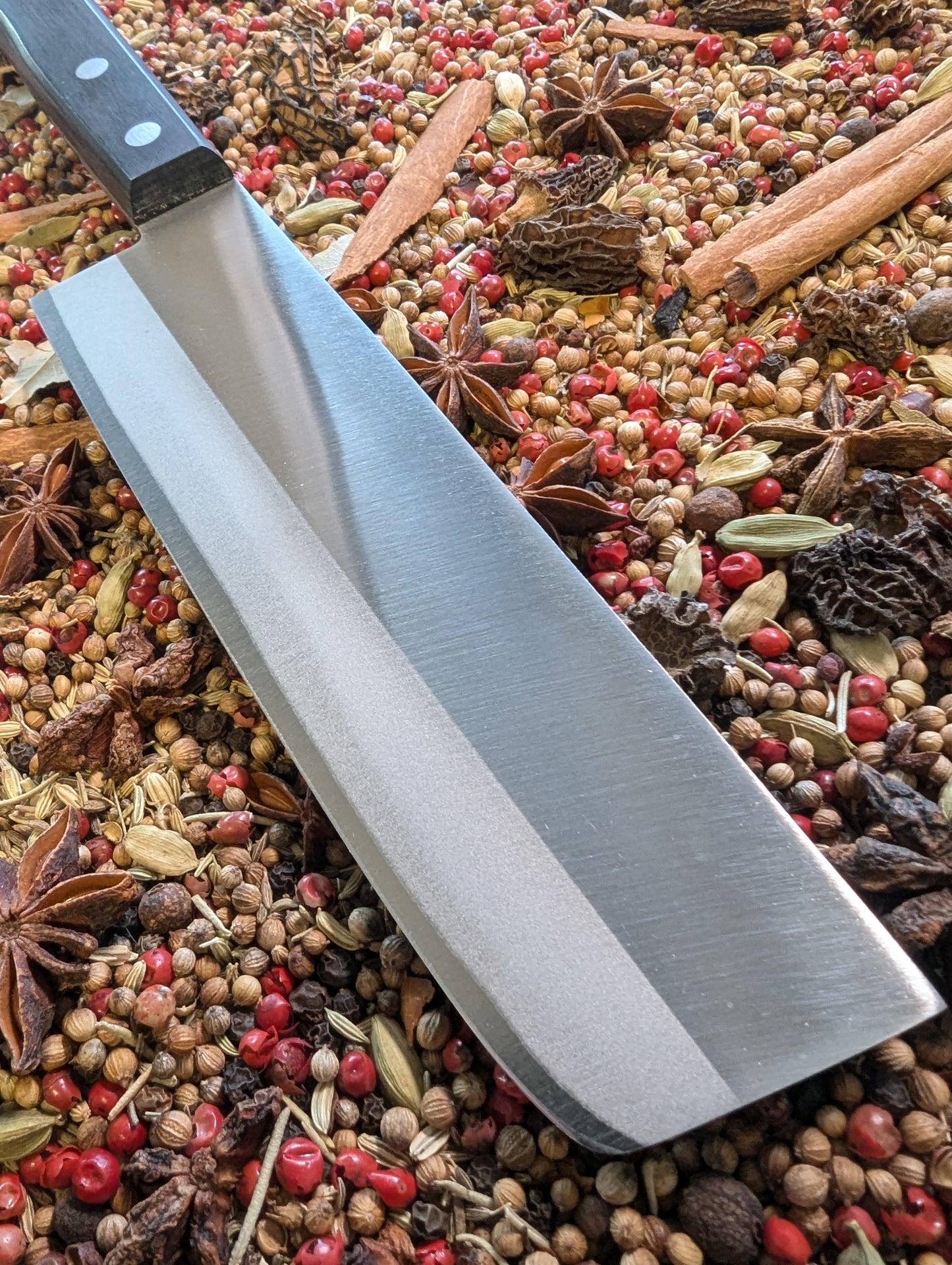 165mm stainless cladded Nakiri