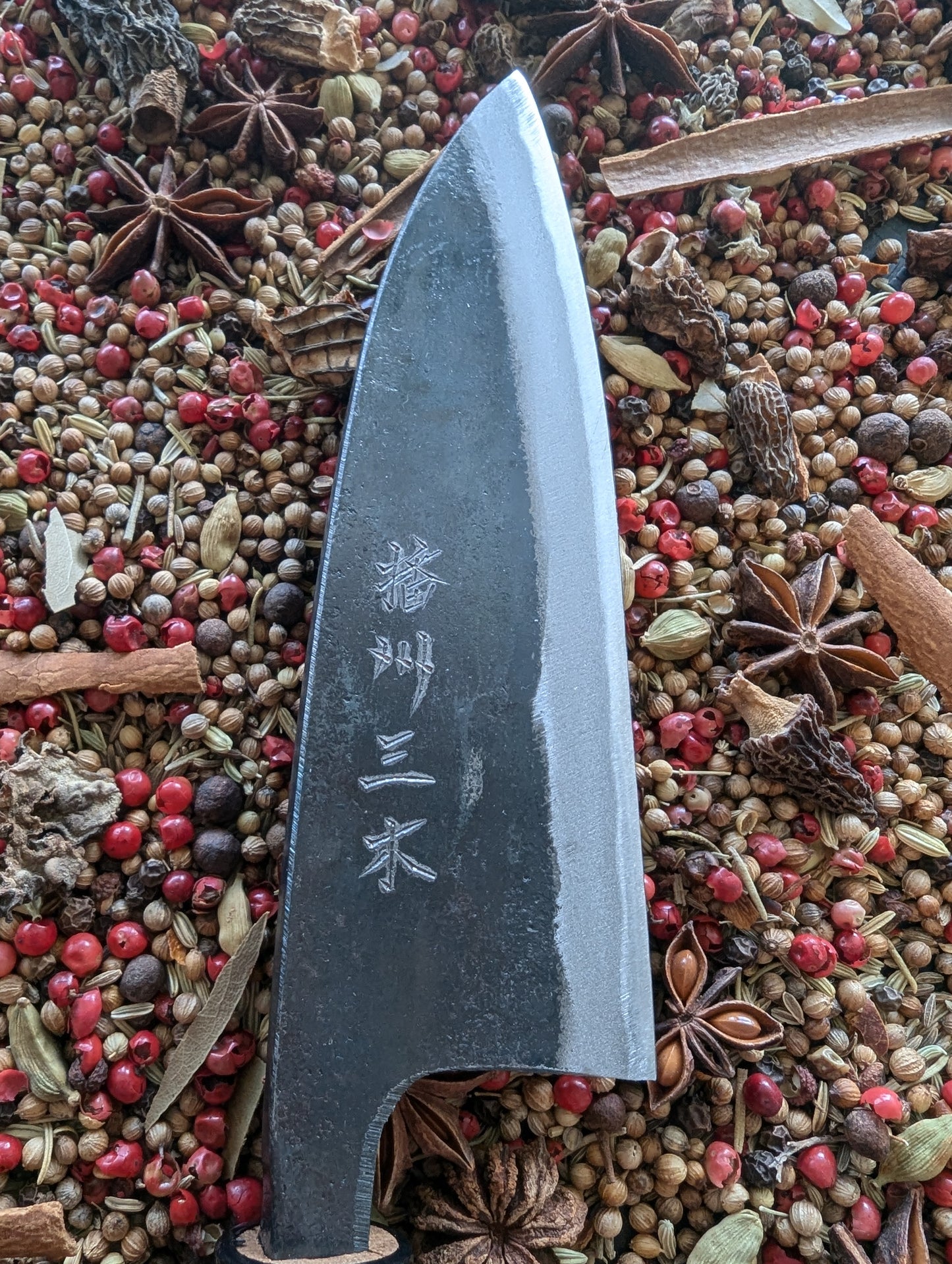 150mm Kurouchi double bevel deba