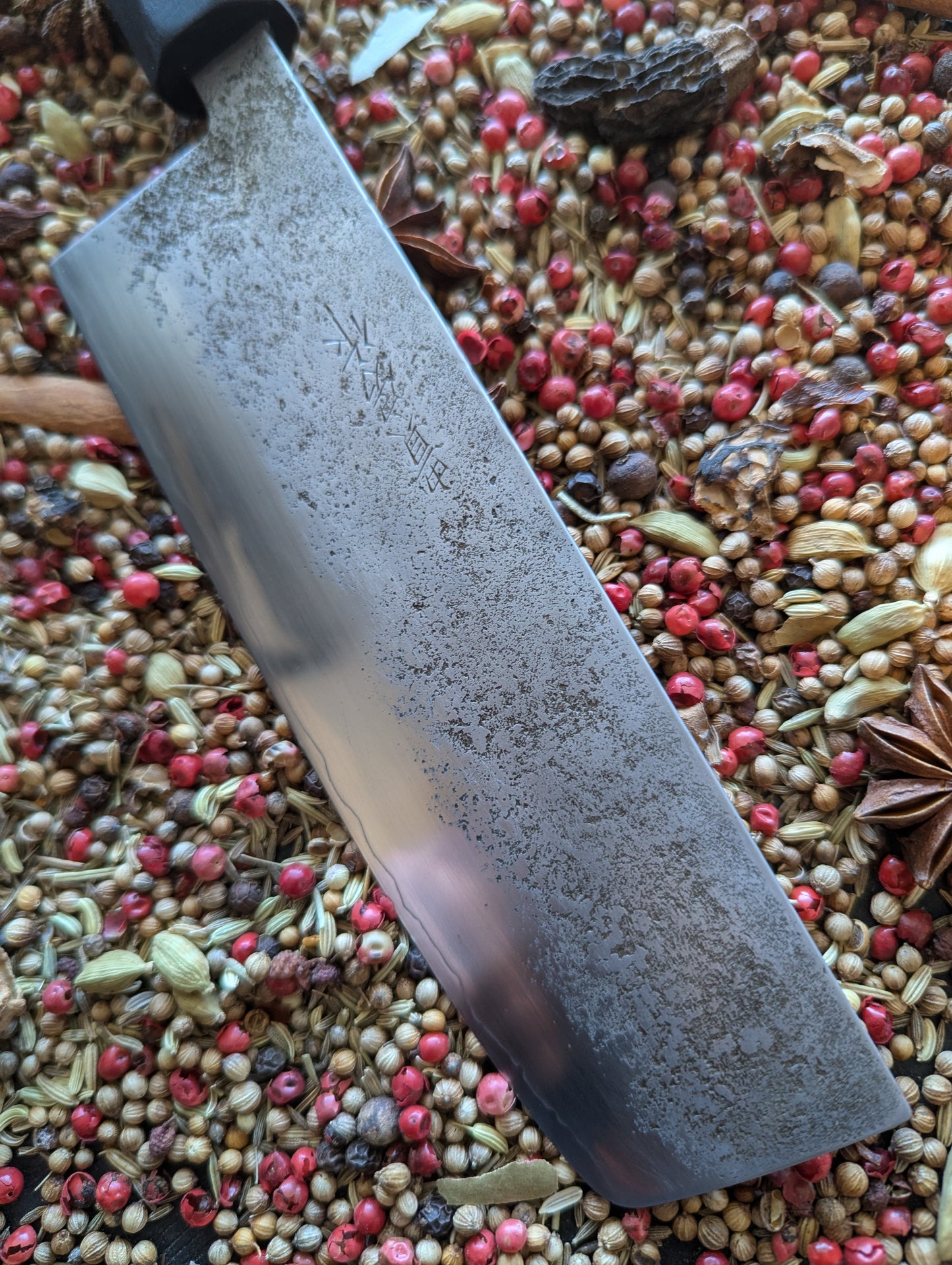 170mm Restoration Nashiji San Mai Nakiri