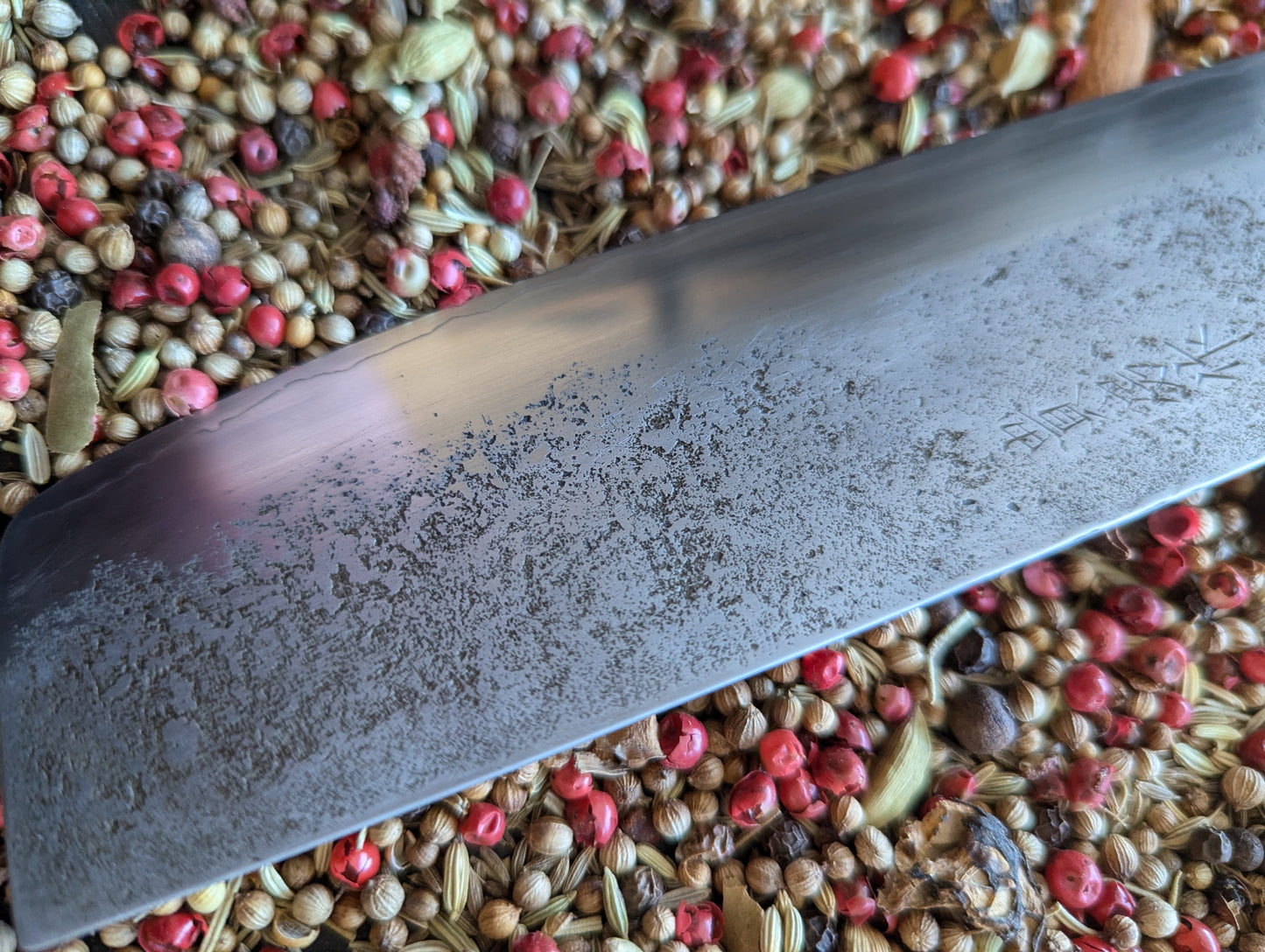 170mm Restoration Nashiji San Mai Nakiri