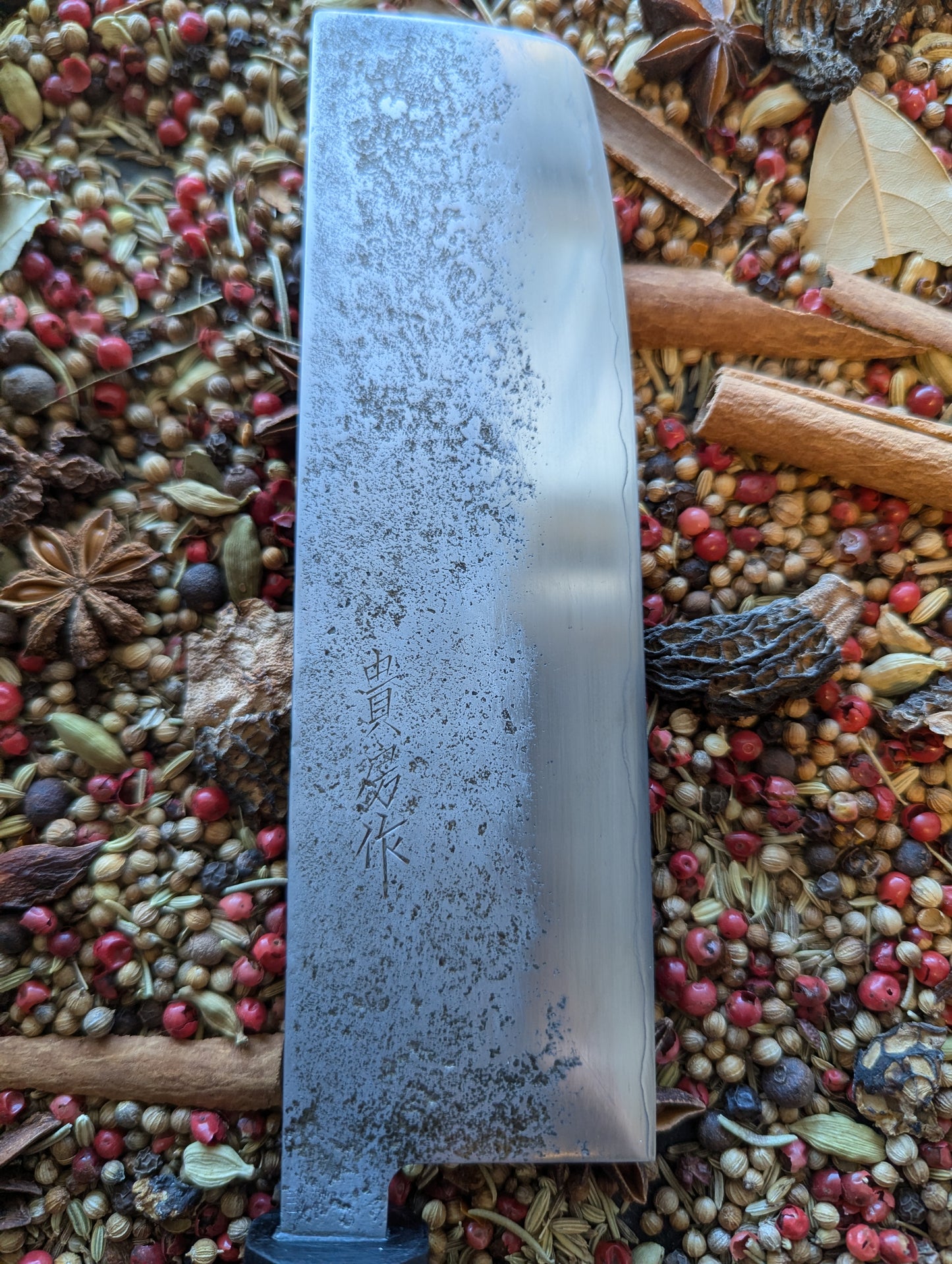 170mm Restoration Nashiji San Mai Nakiri