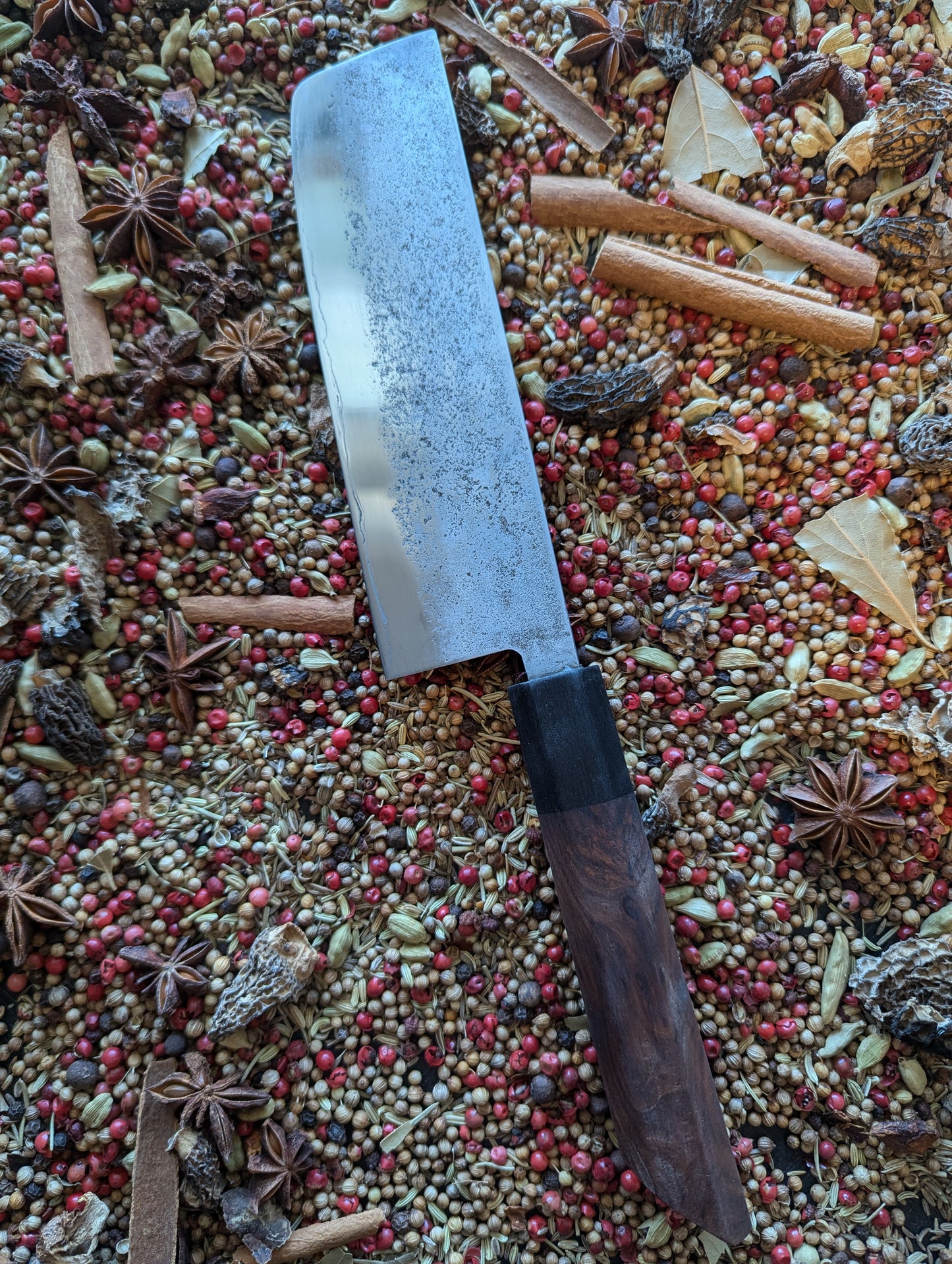 170mm Restoration Nashiji San Mai Nakiri