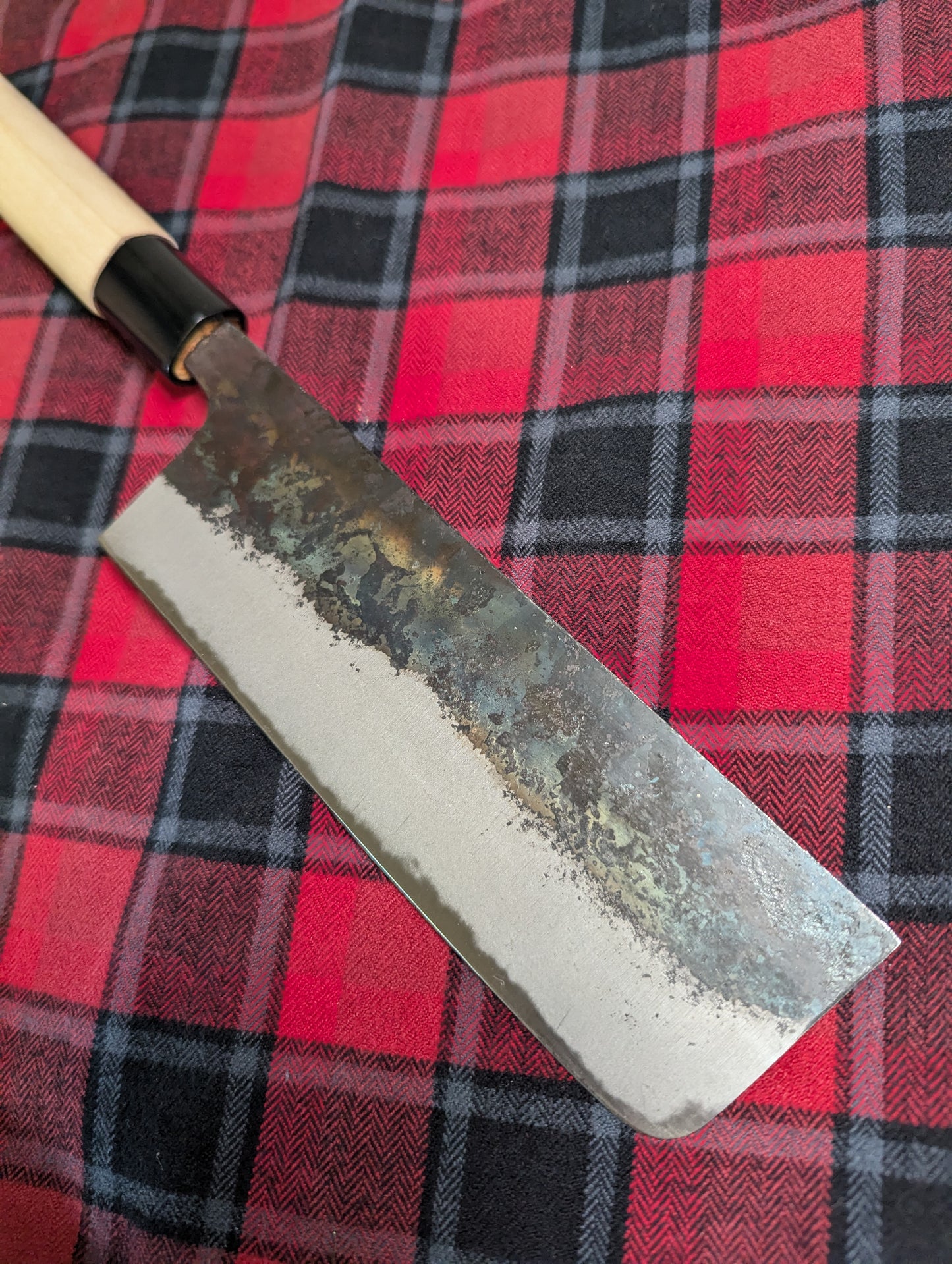 190mm Shirogami Nakiri