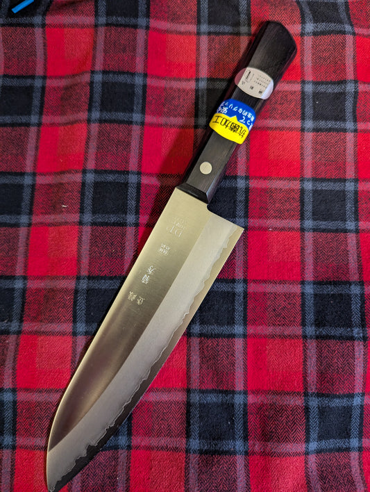 170mm Stainless San Mai Santoku