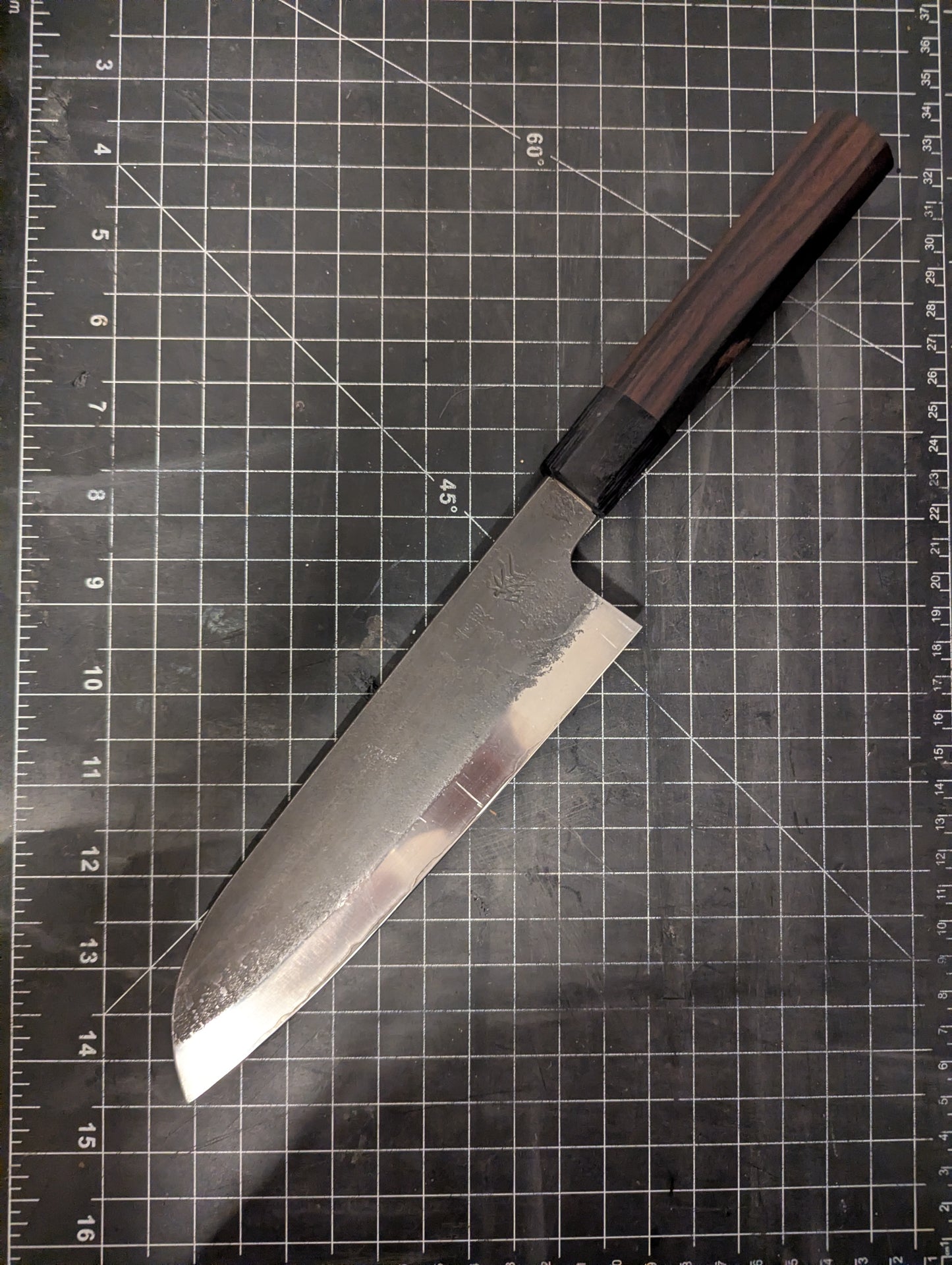 185mm Tosa Aogami Super Kurouchi Santou