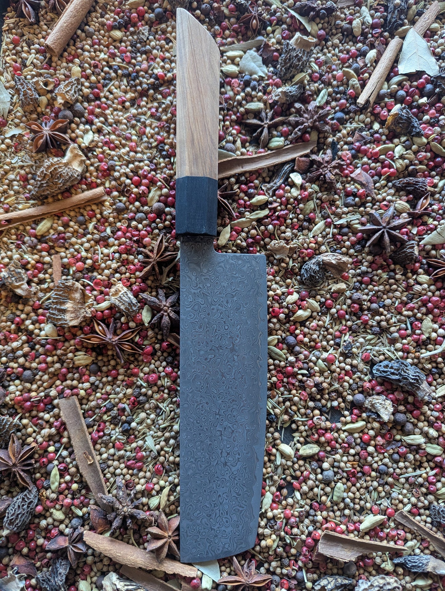 170mm Damascus Nakiri
