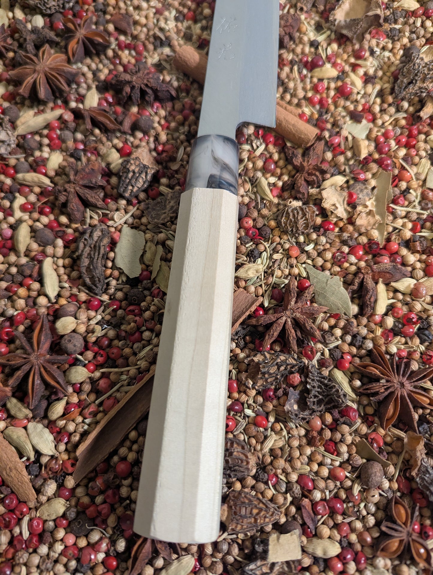 230mm Yanagiba – Single Bevel, Resin Ferrule