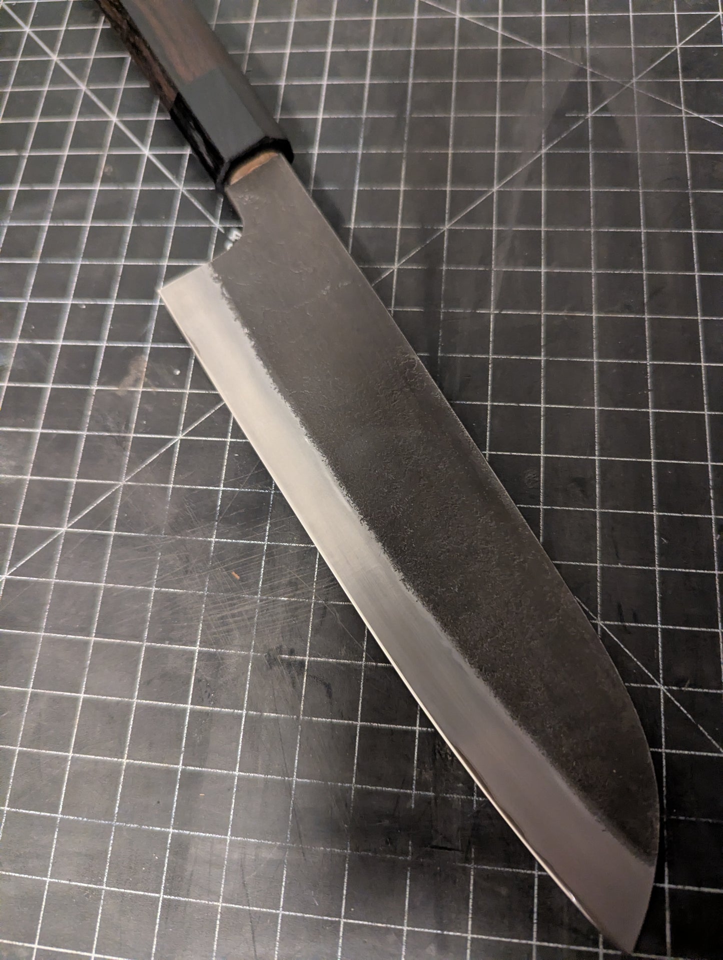 185mm Tosa Aogami Super Kurouchi Santou