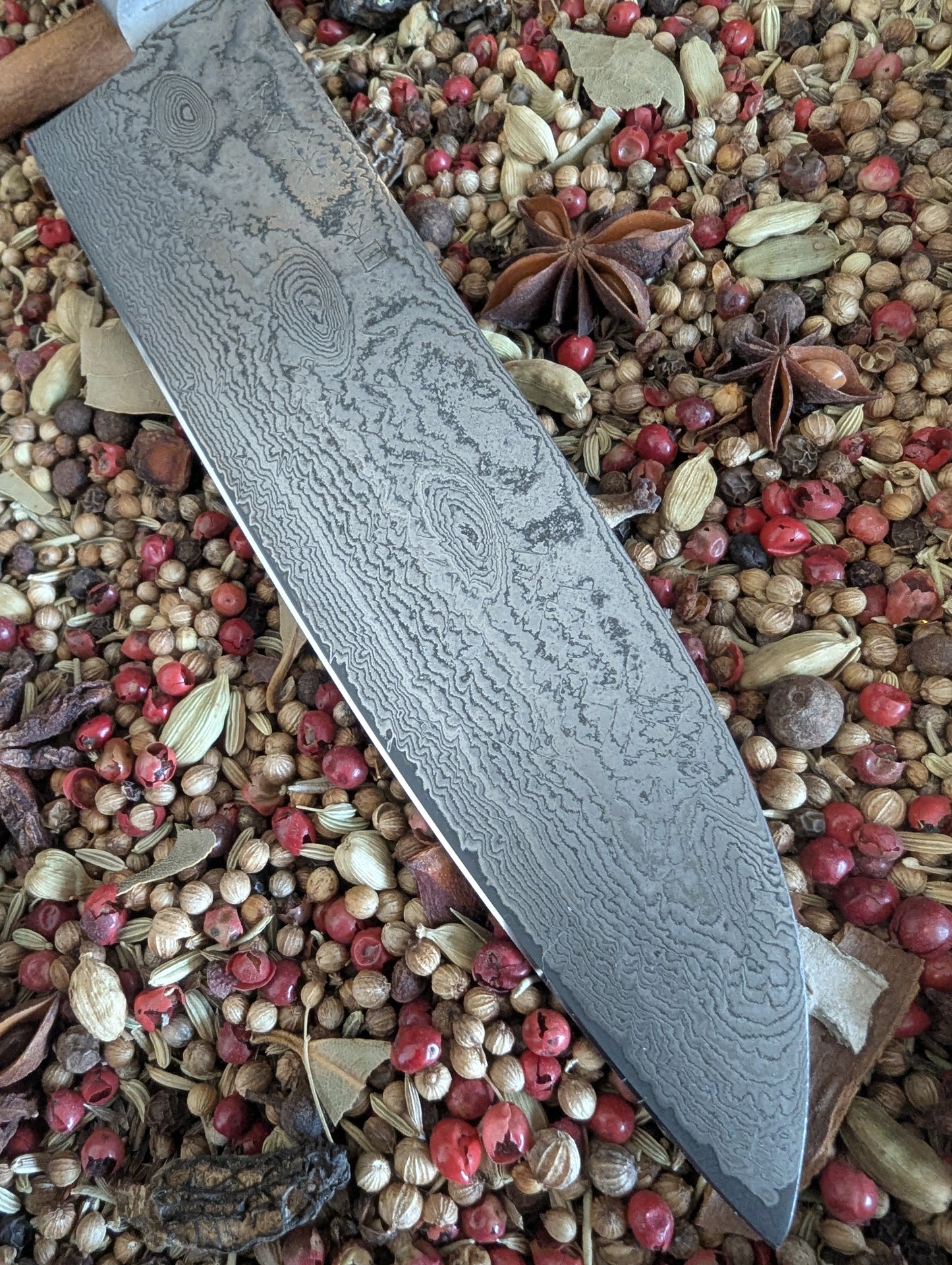 170mm and 130mm Vintage Damascus set