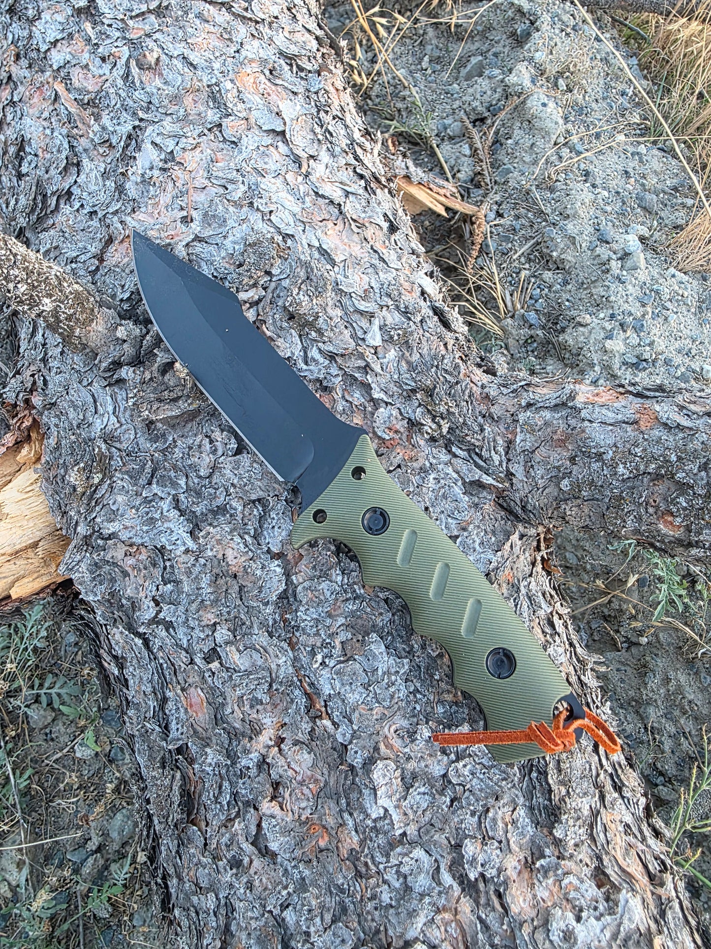Field & Forage D2 Fixed-Blade Knife