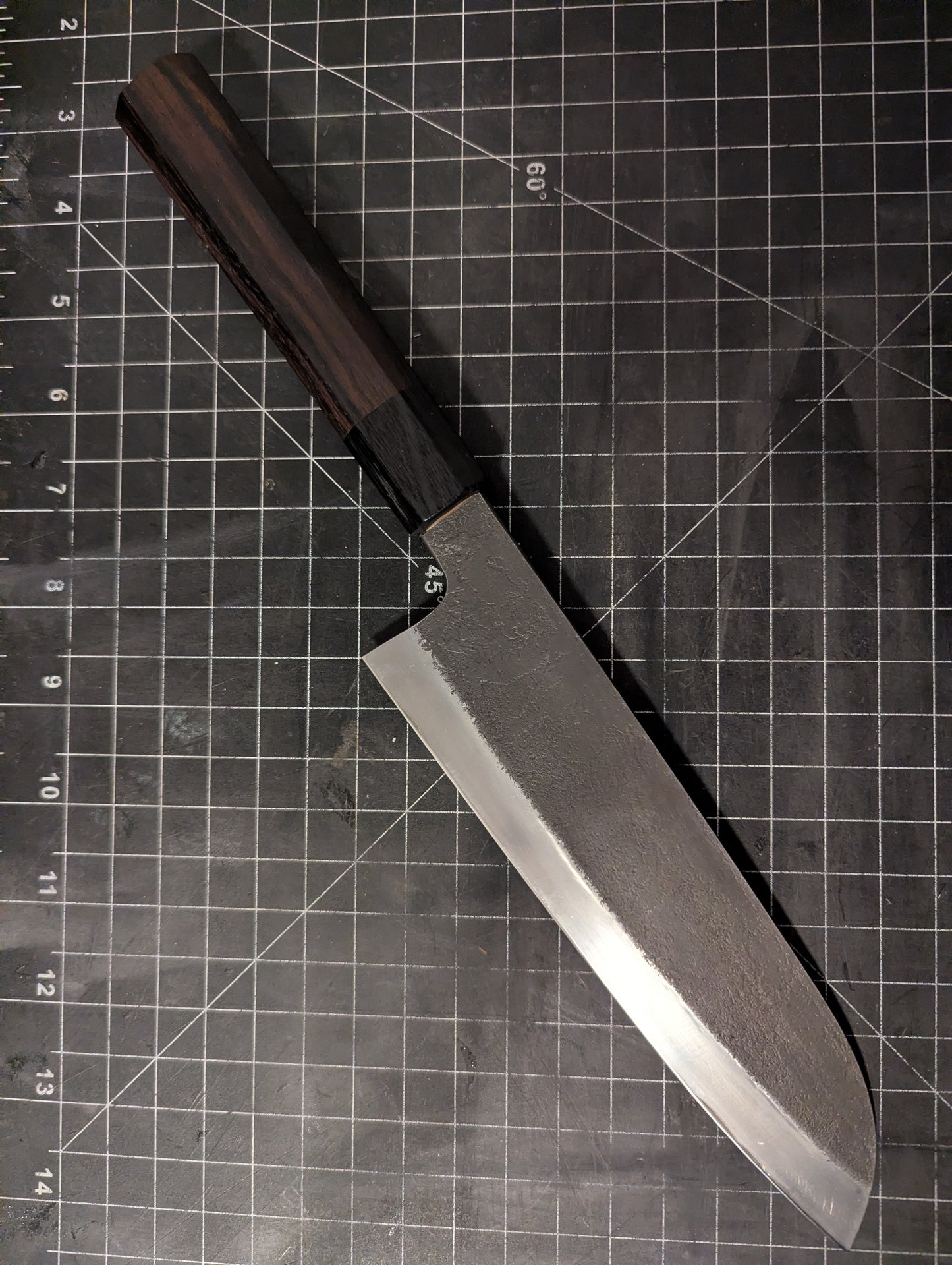 185mm Tosa Aogami Super Kurouchi Santou
