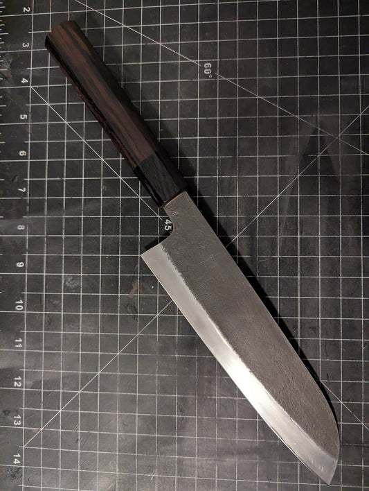 185mm Tosa Aogami Super Kurouchi Santou