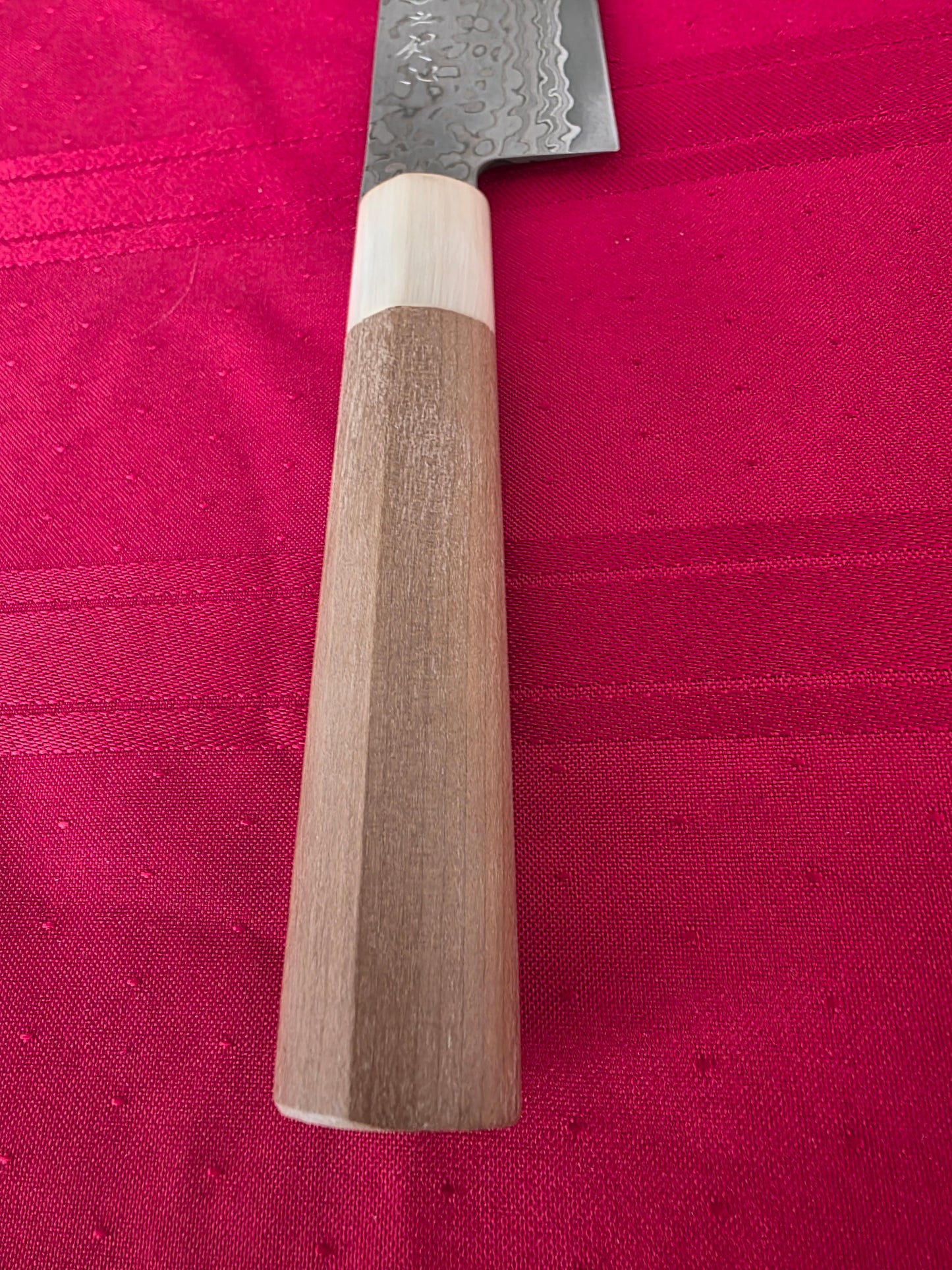 190mm Tosa Silver No.3 Damascus Gyuto