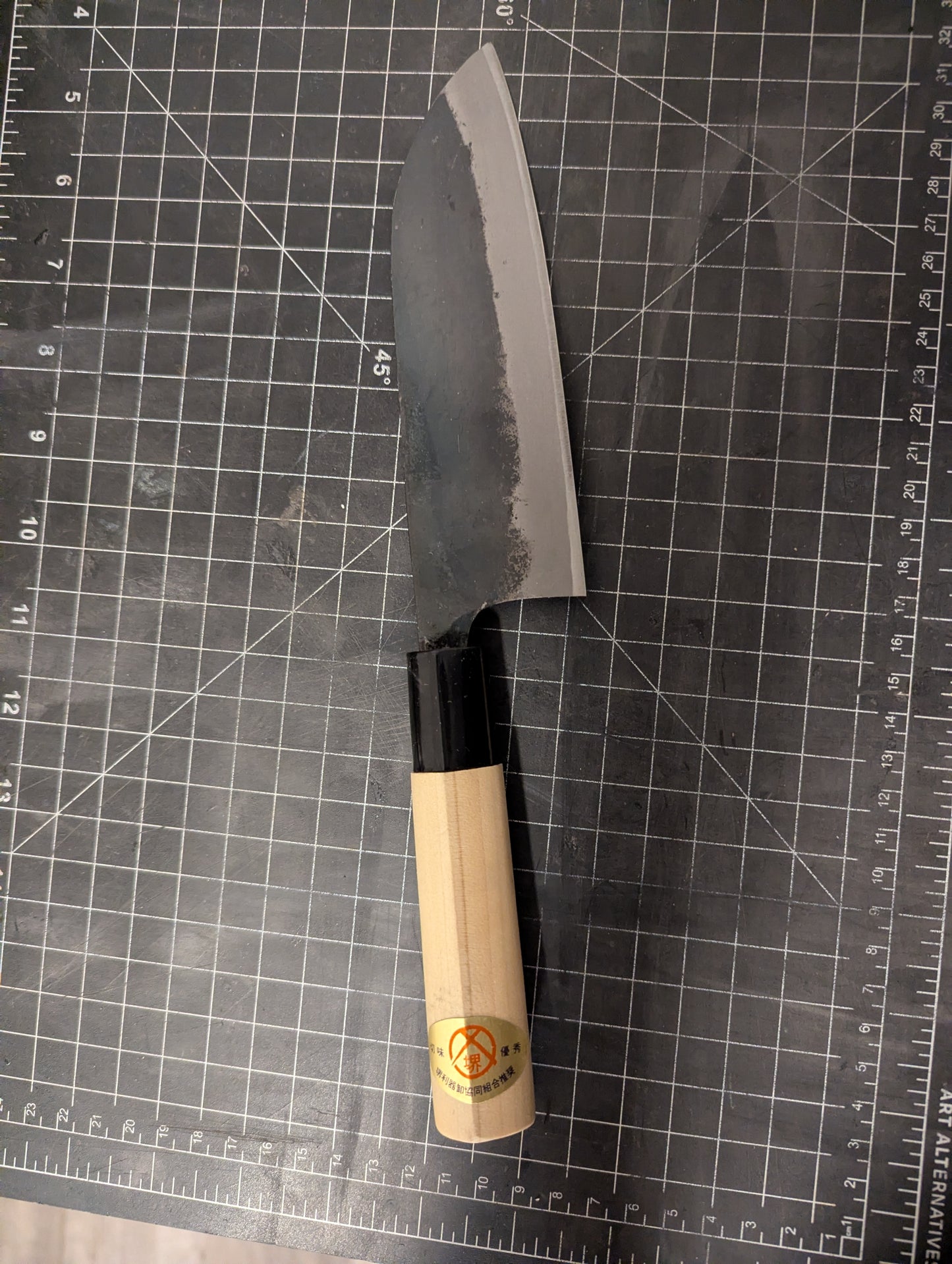 160mm Kurouchi Santou