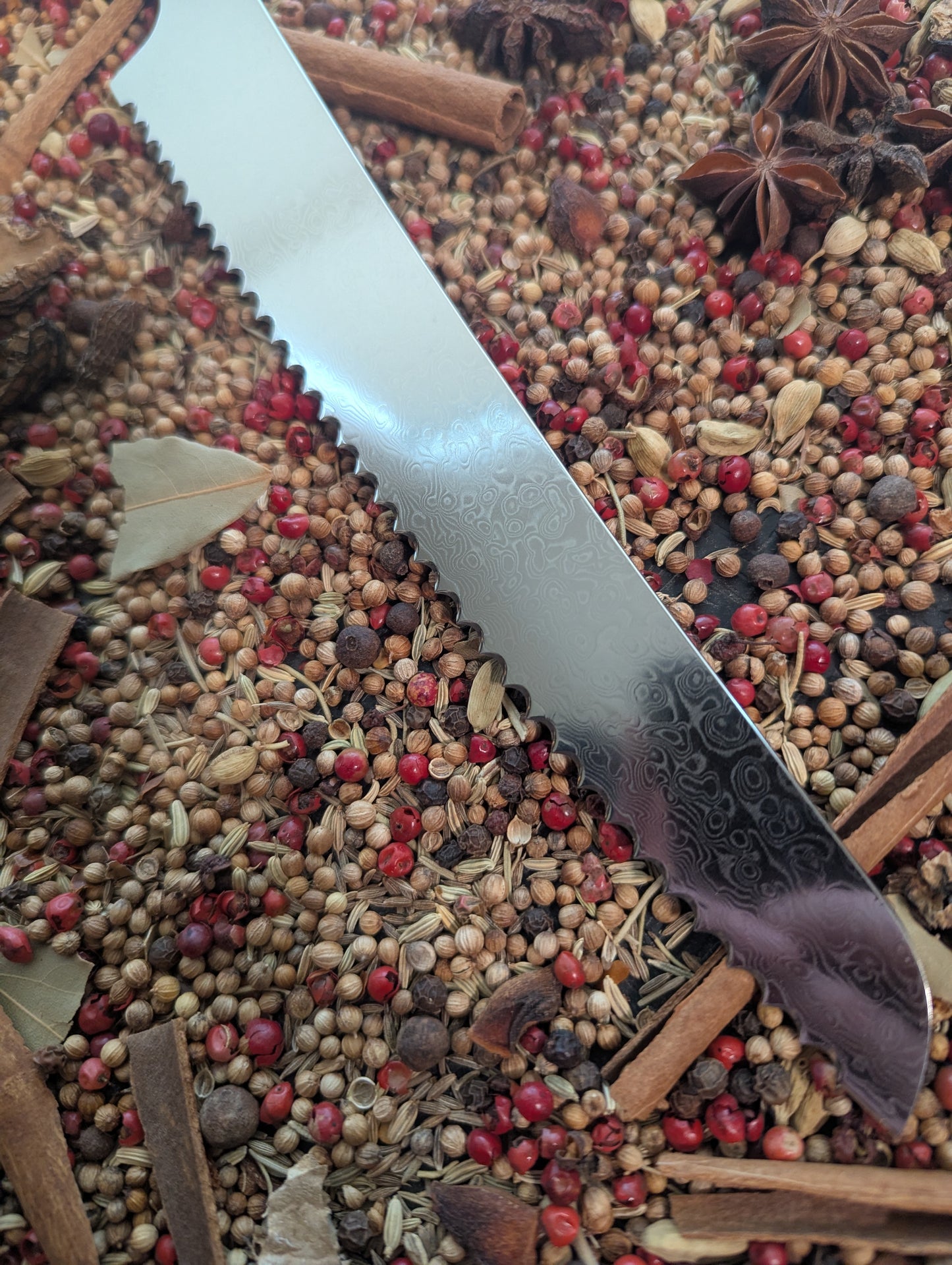 220mm Aus-10 bread knife