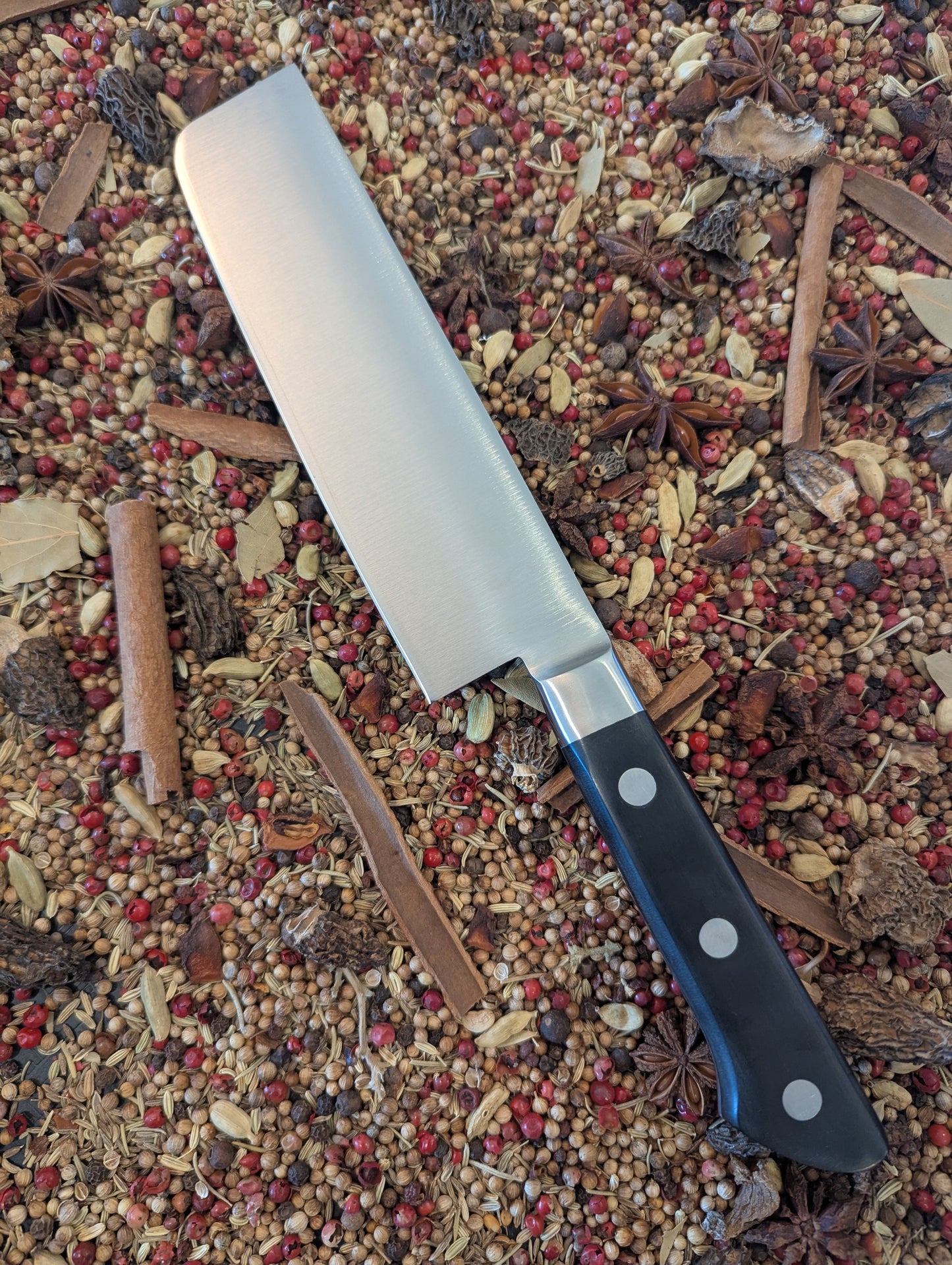 170mm Western San Mai Nakiri