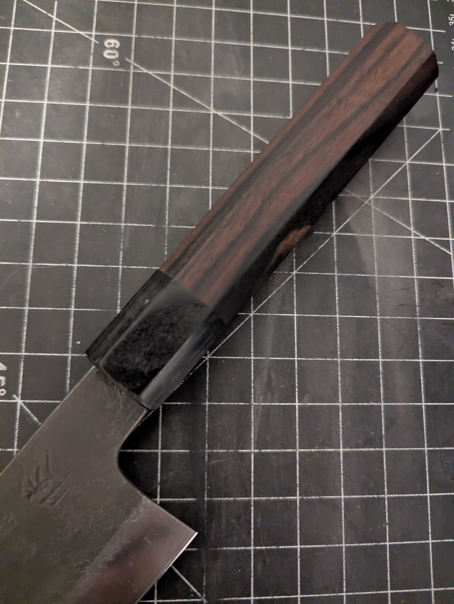 185mm Tosa Aogami Super Kurouchi Santou