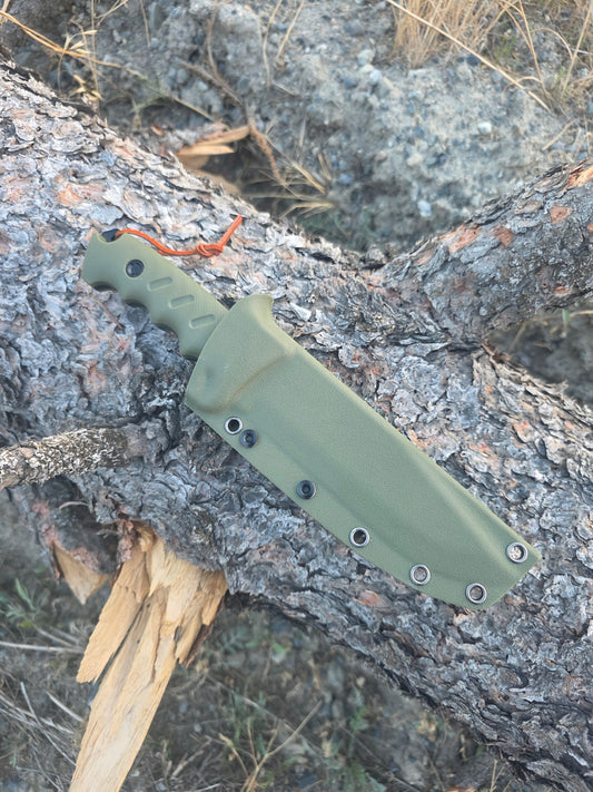 Field & Forage D2 Fixed-Blade Knife