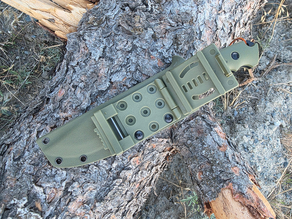 Field & Forage D2 Fixed-Blade Knife