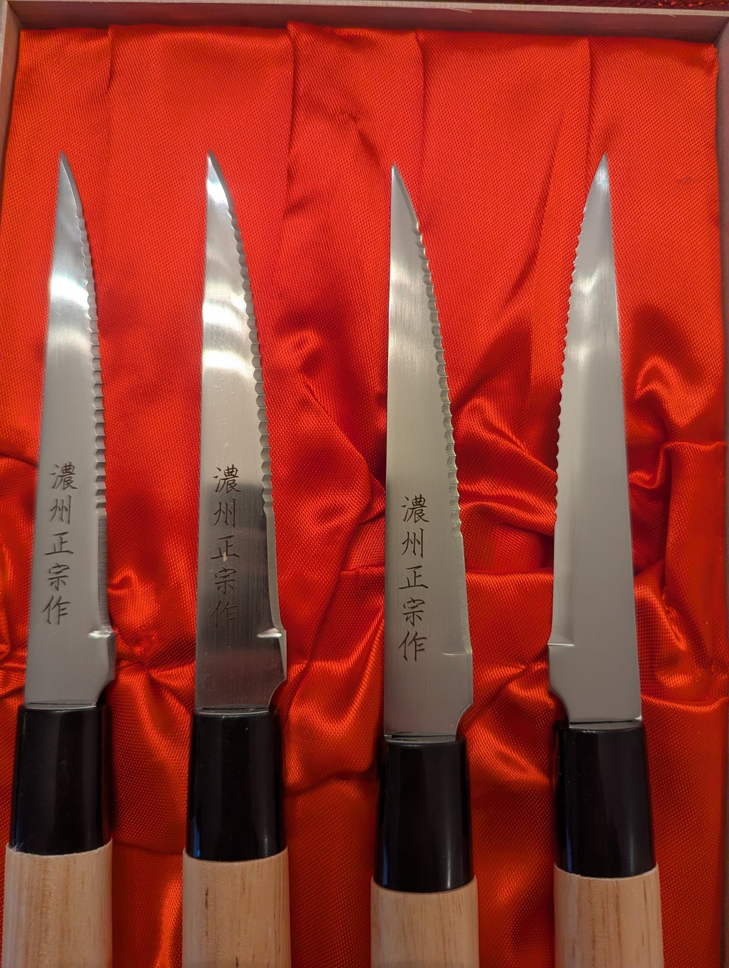 120mm Serrated Steak Knife Set - Nōshū Masamune