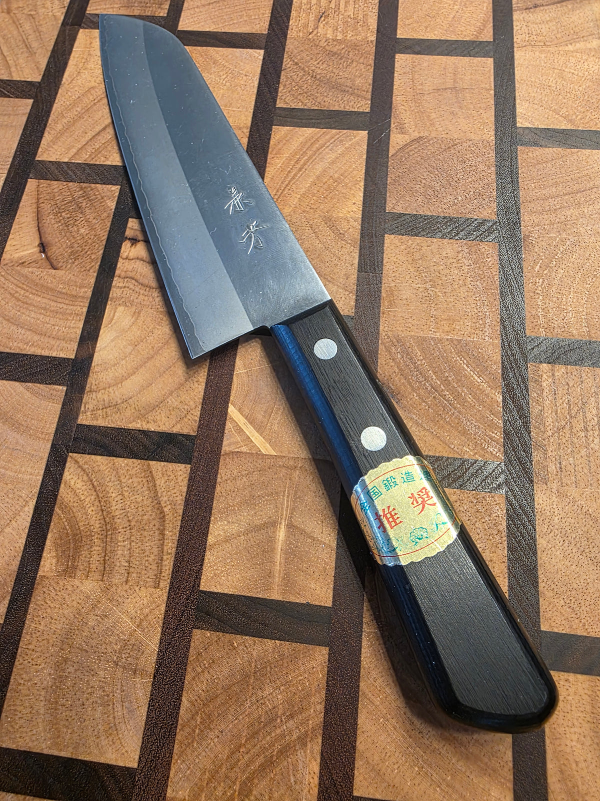 170mm san mai santoku