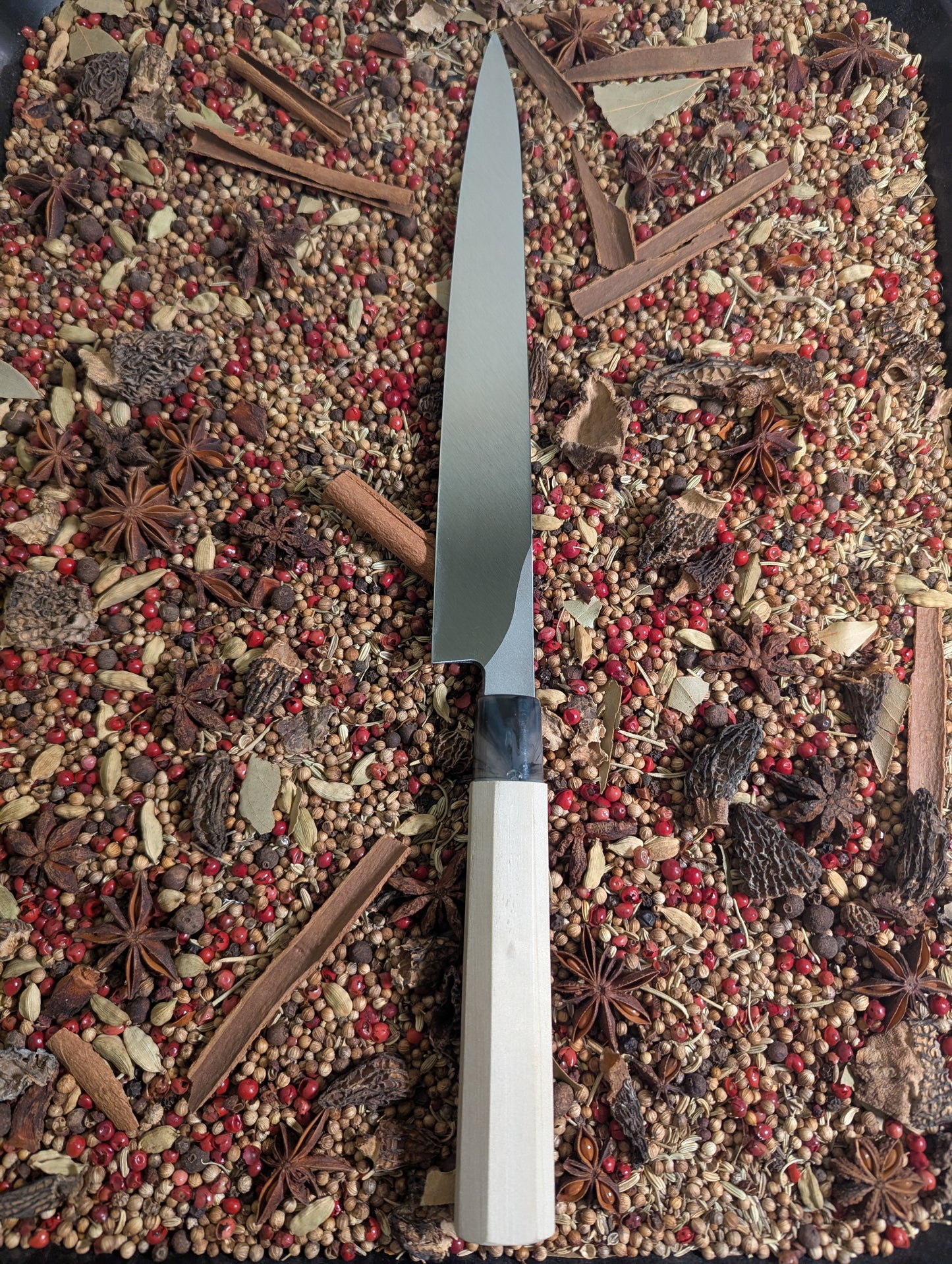 230mm Yanagiba – Single Bevel, Resin Ferrule