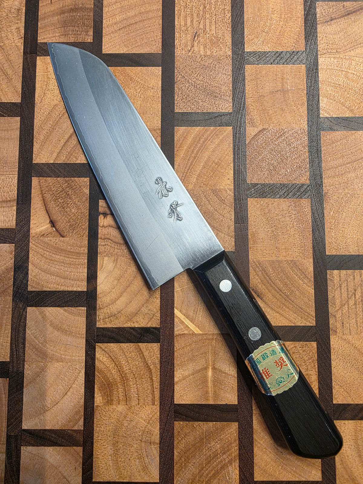 170mm san mai santoku