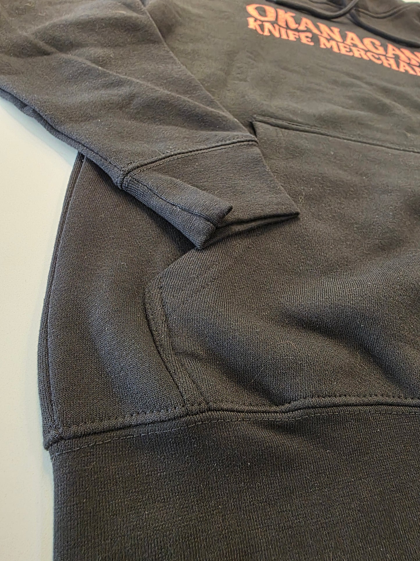Okm black hoodie (s)