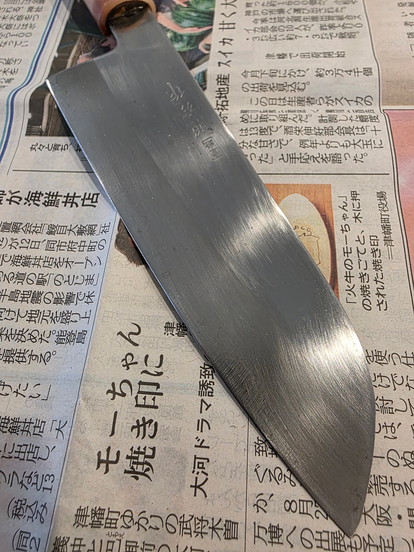 170mm Santoku – High Carbon Steel